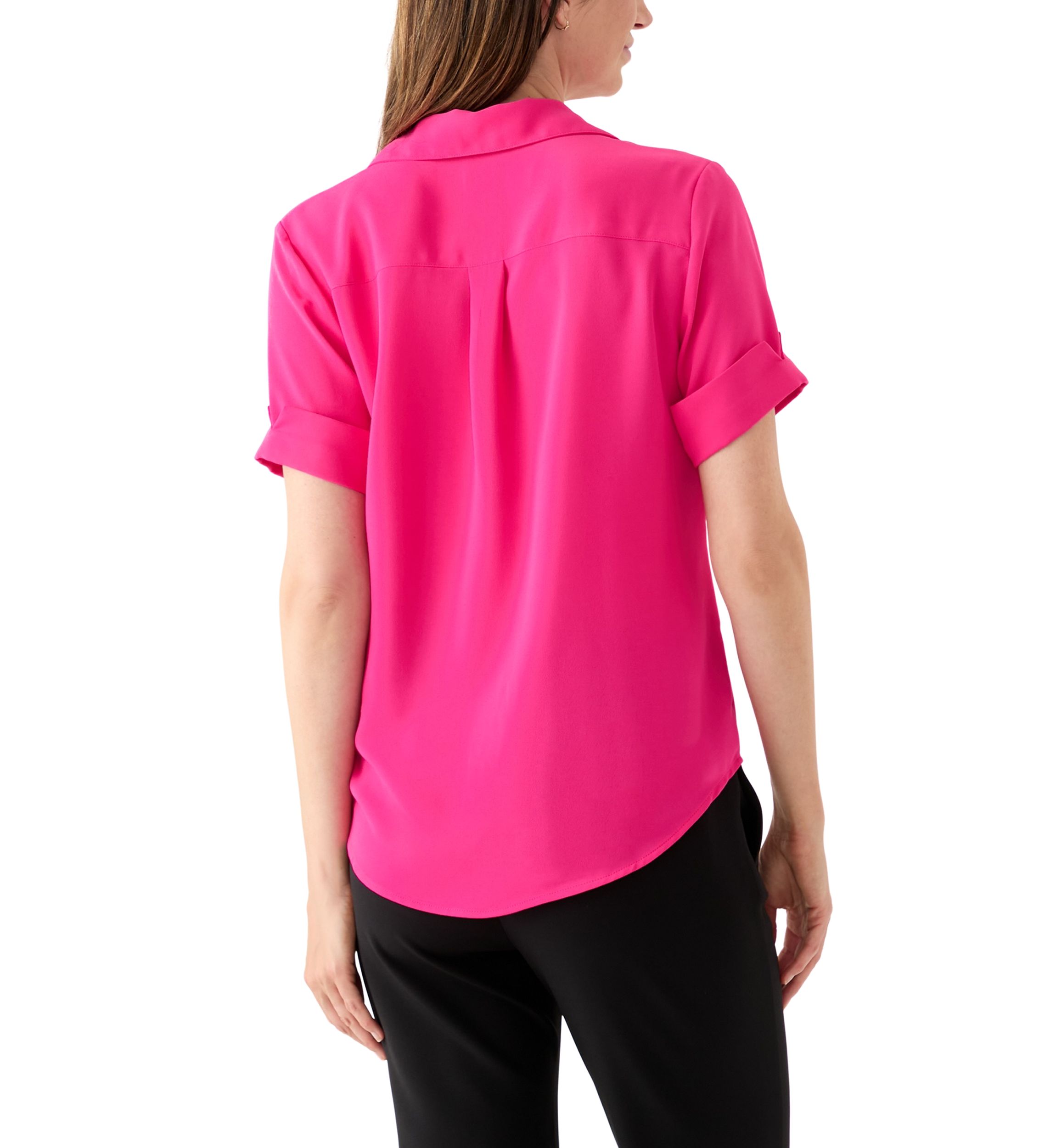 Womens Button Front Top