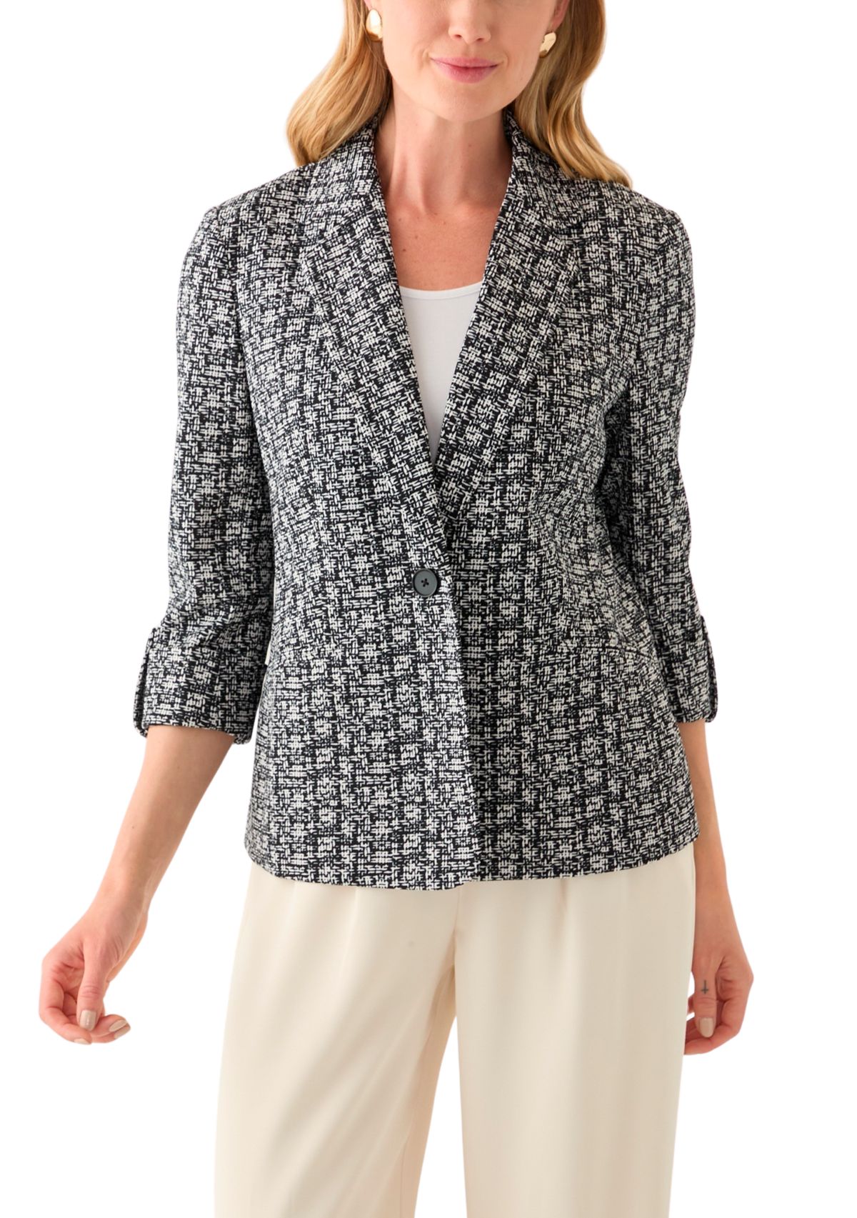 Petite Cool Crepe Blazer