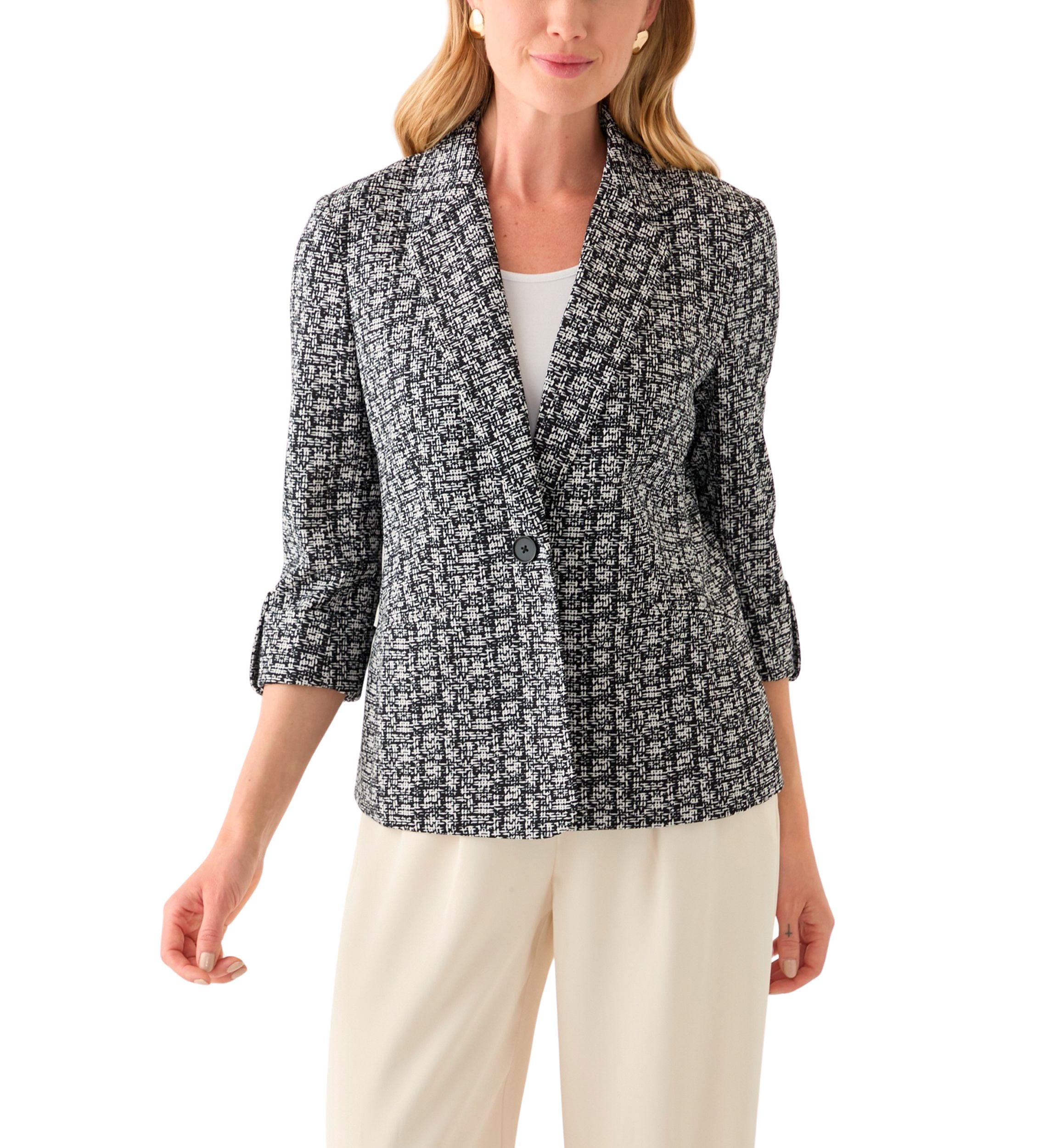 Petite Cool Crepe Blazer