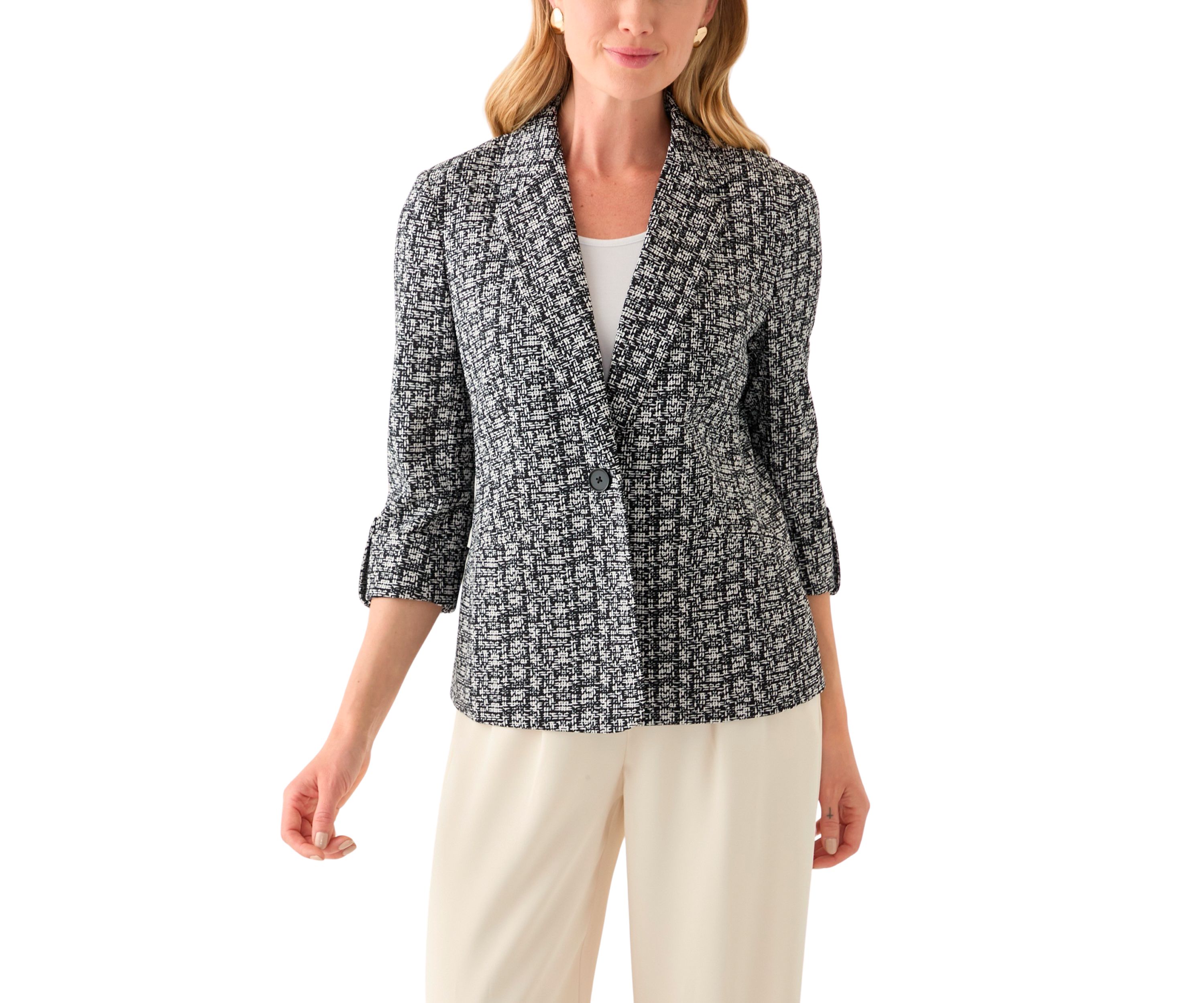 Petite Cool Crepe Blazer