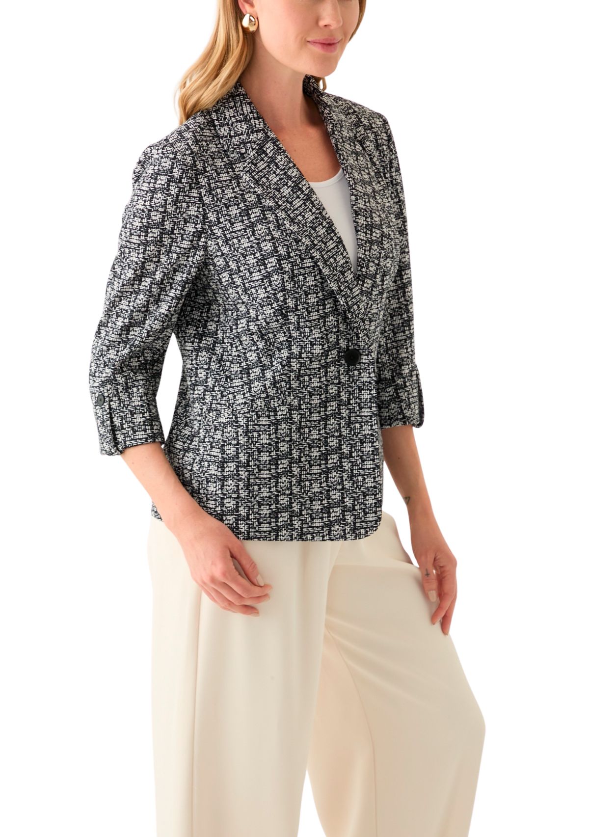 Petite Cool Crepe Blazer