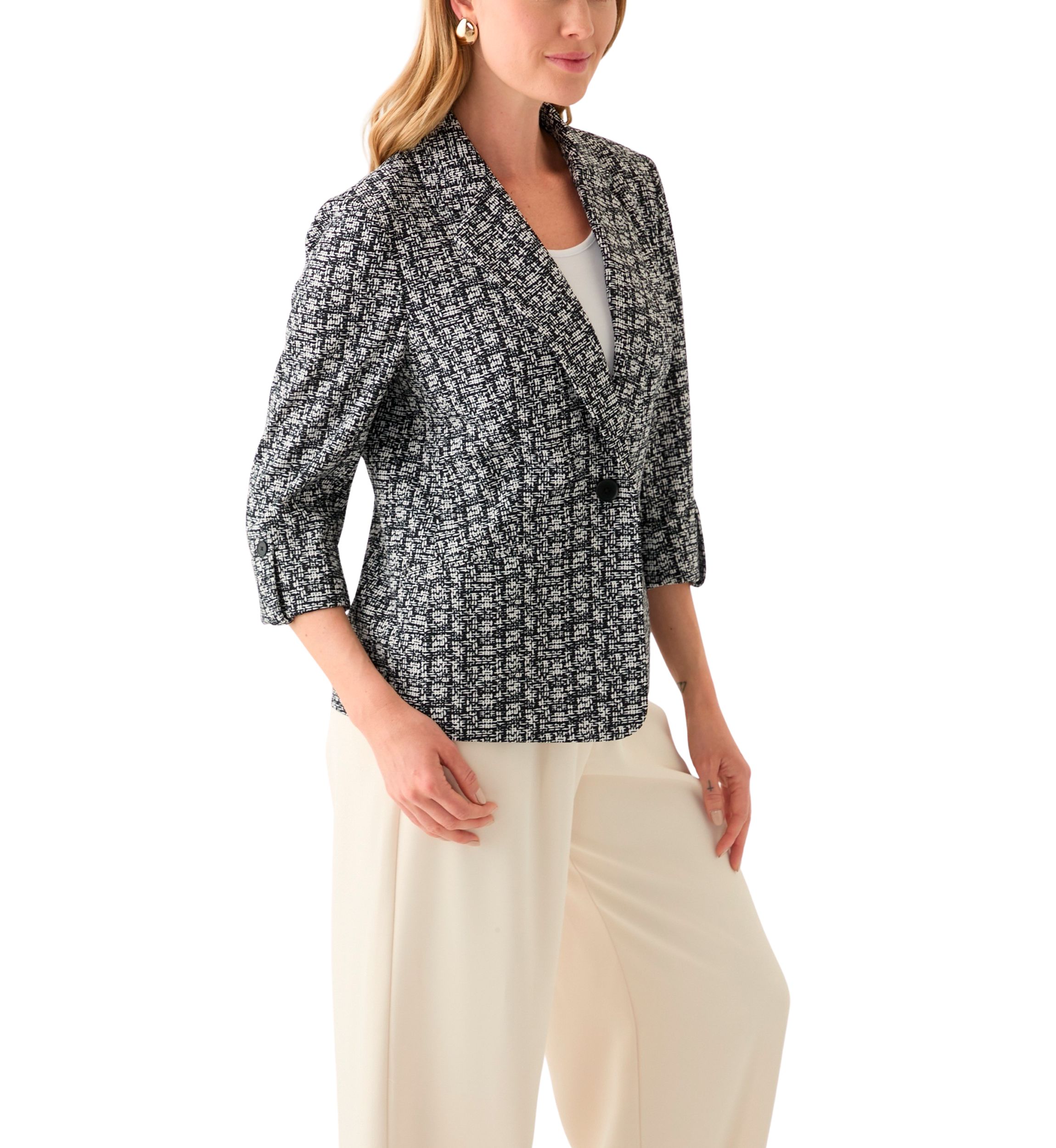 Petite Cool Crepe Blazer