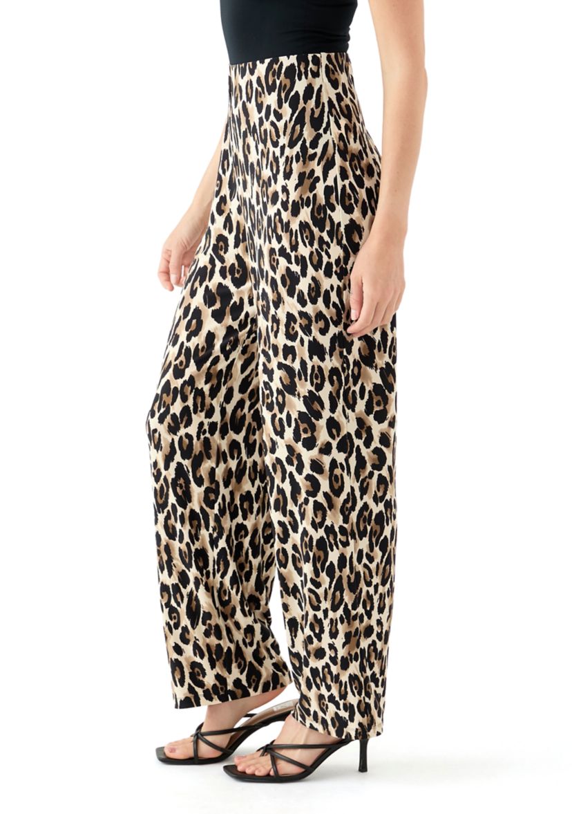Petite Pull On Wide Leg Pants