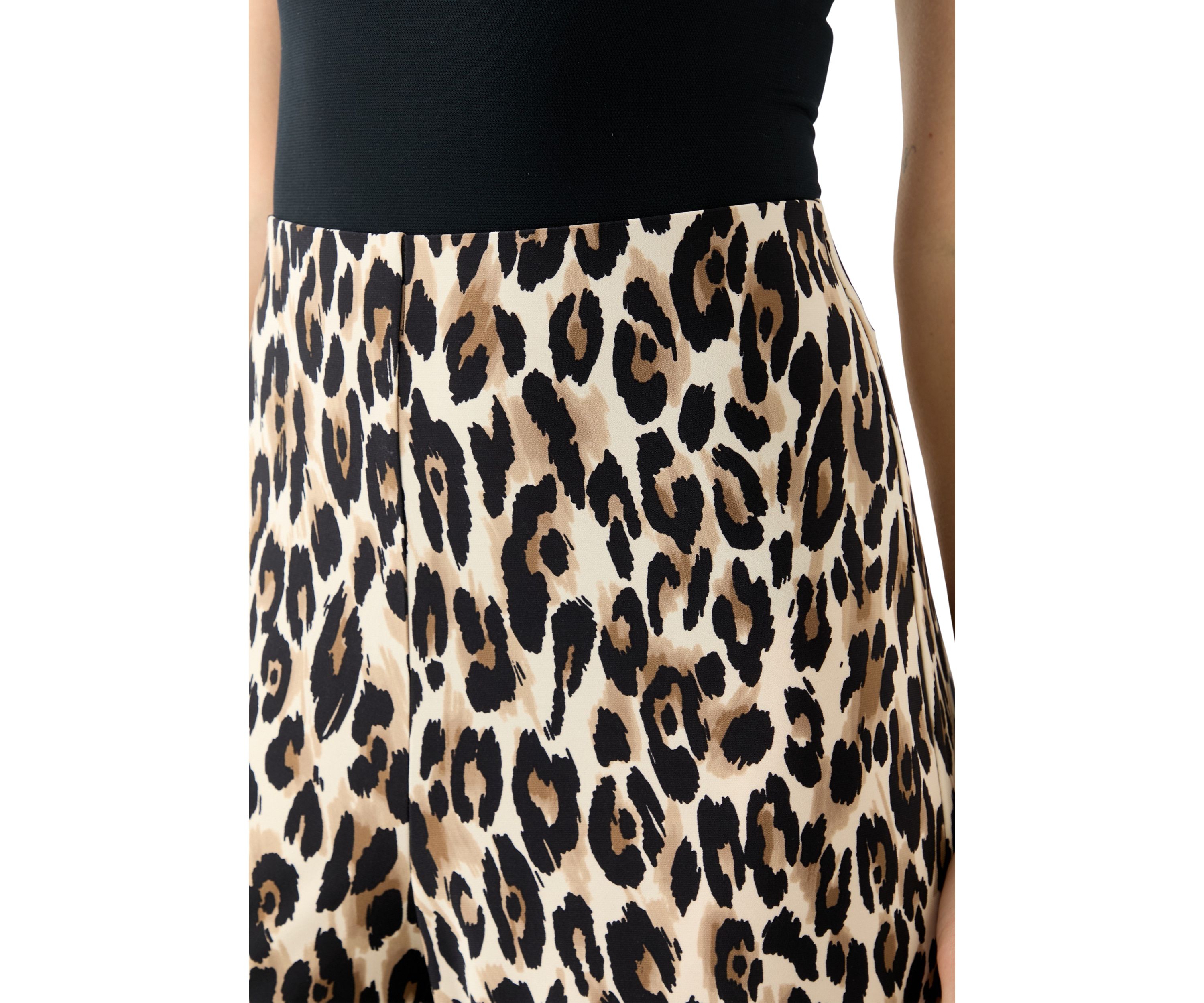 Petite Pull On Wide Leg Pants