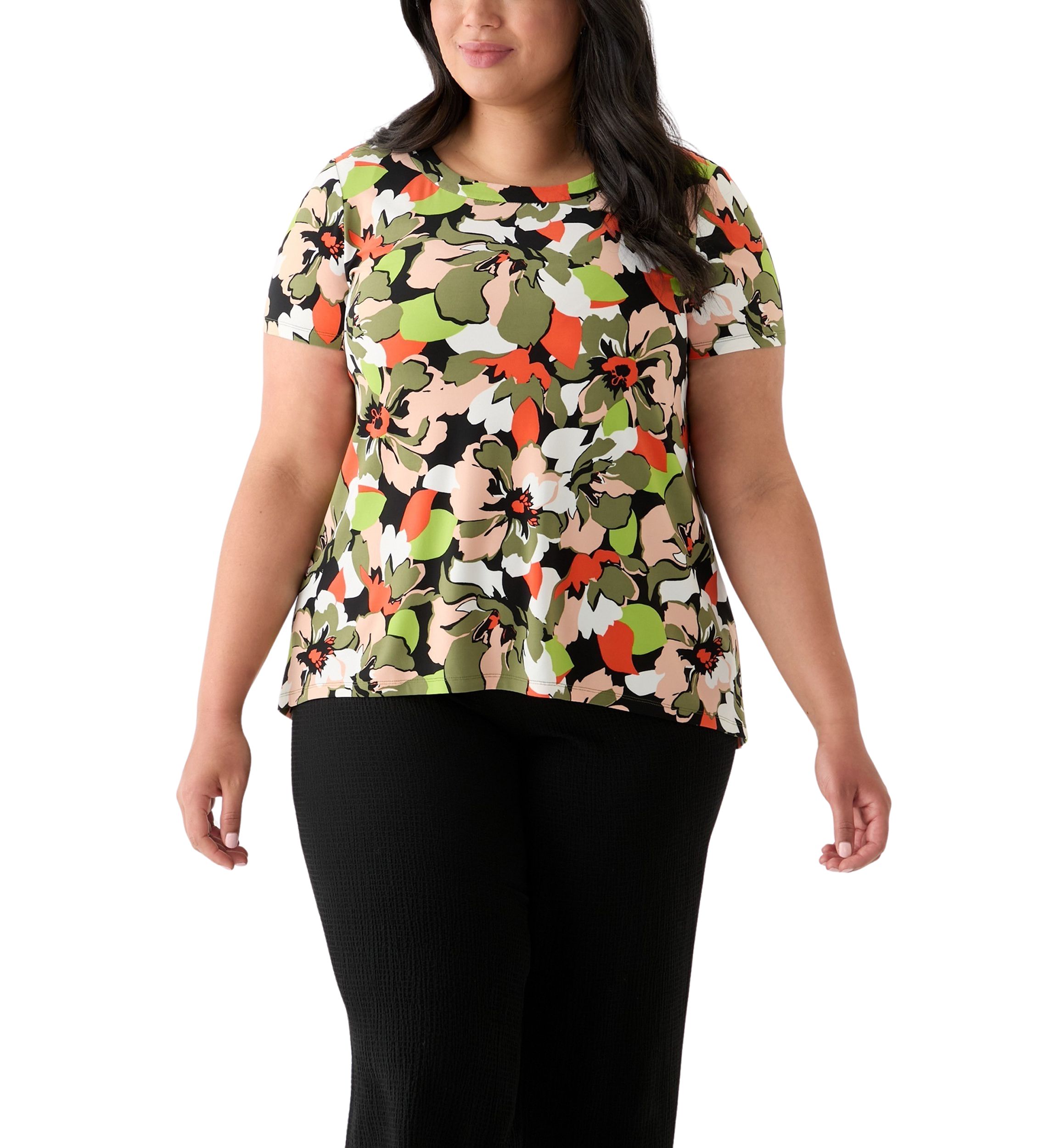 Plus Size Sharkbite Tunic 