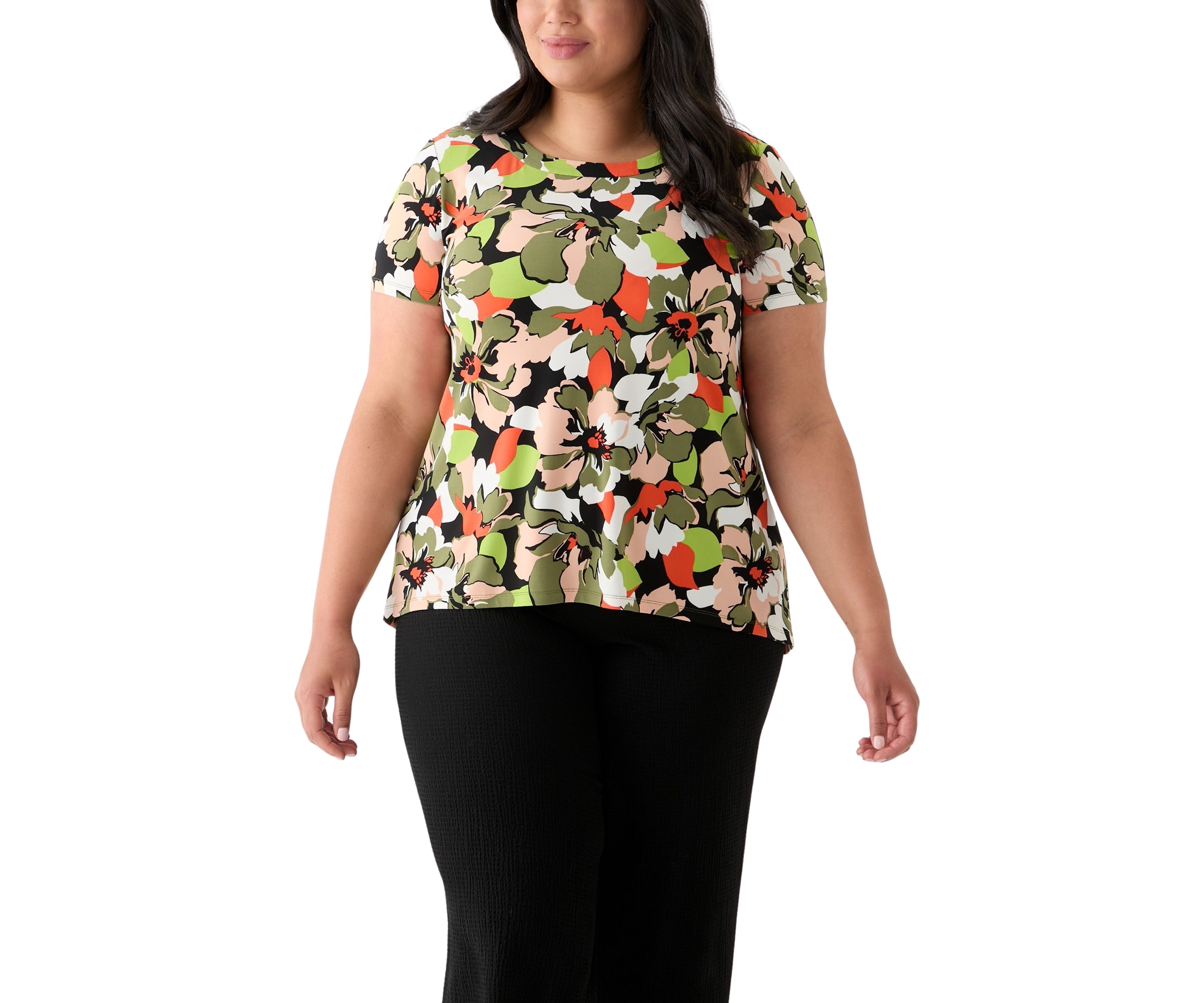 Plus Size Sharkbite Tunic 