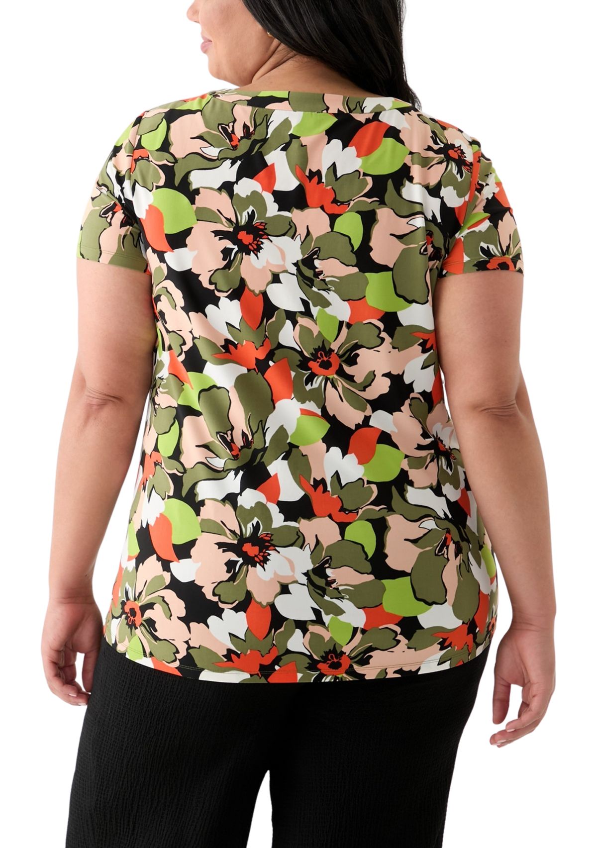 Plus Size Sharkbite Tunic 