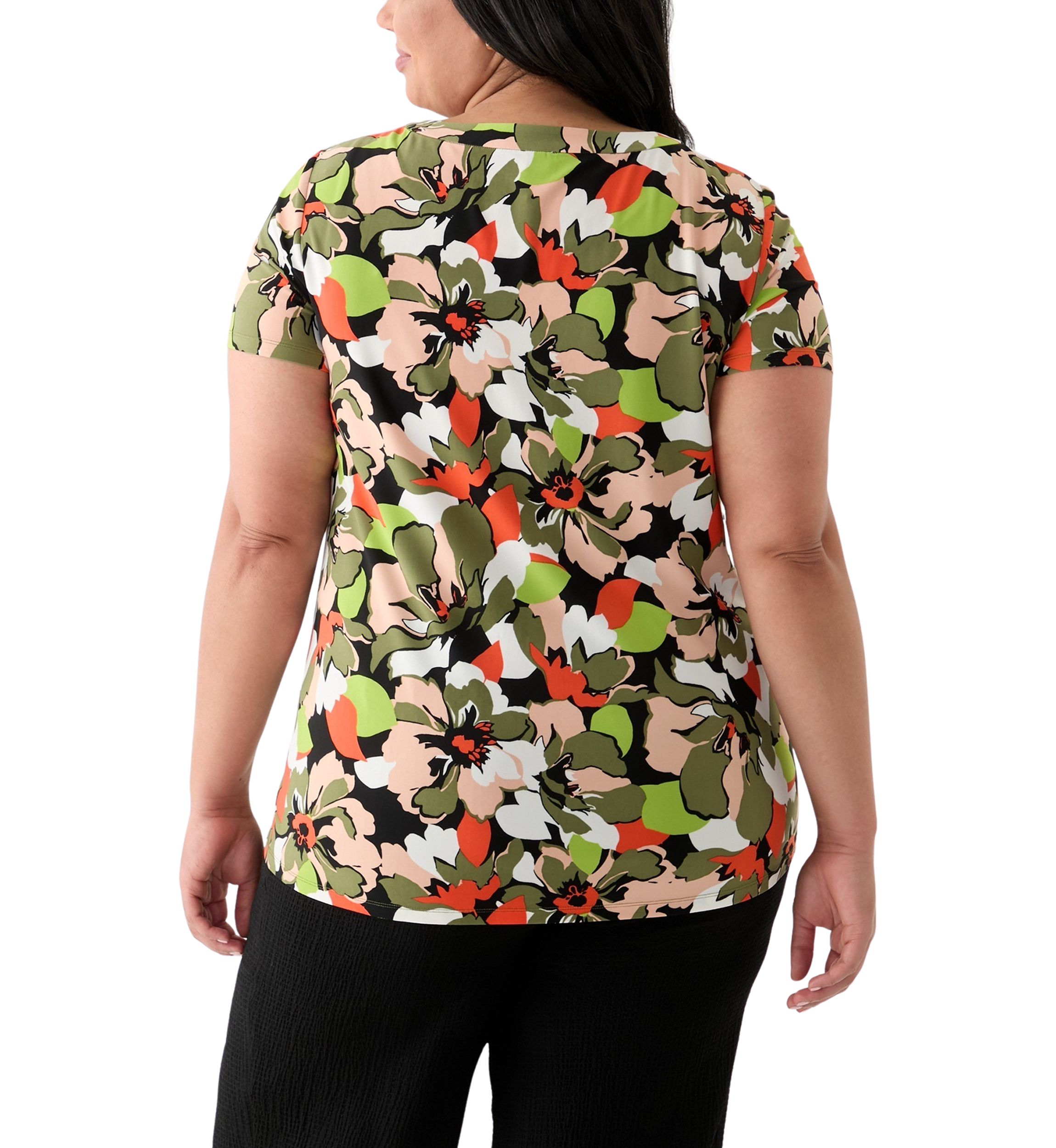 Plus Size Sharkbite Tunic 