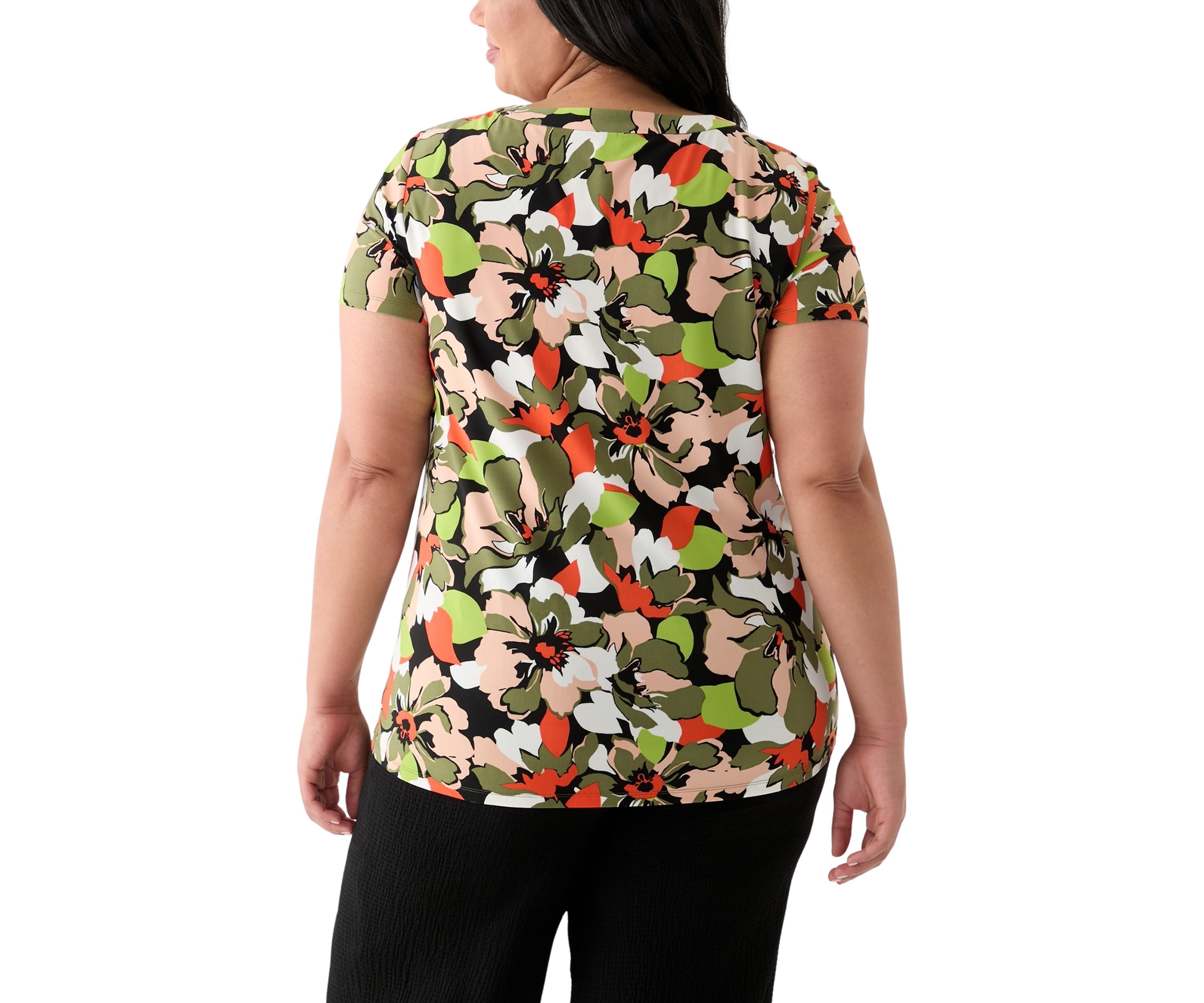 Plus Size Sharkbite Tunic 