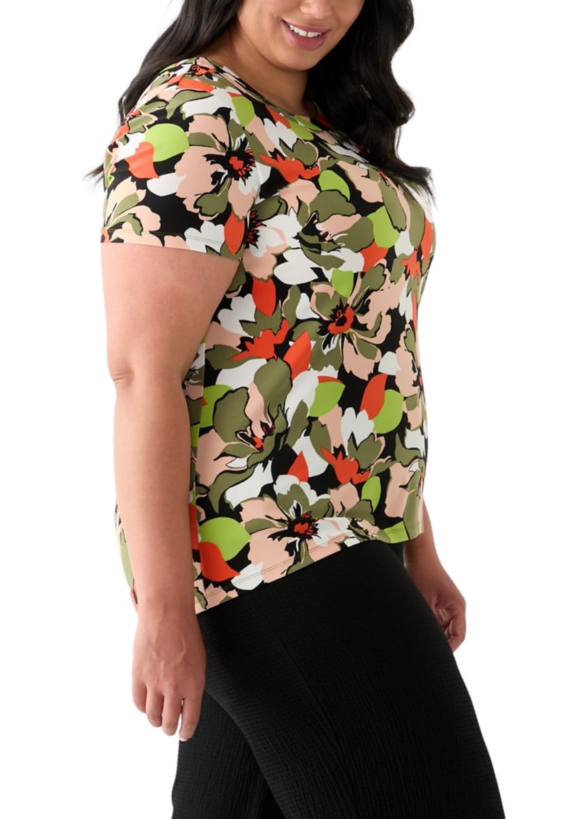 Plus Size Sharkbite Tunic 