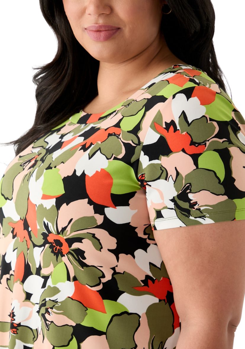 Plus Size Sharkbite Tunic 