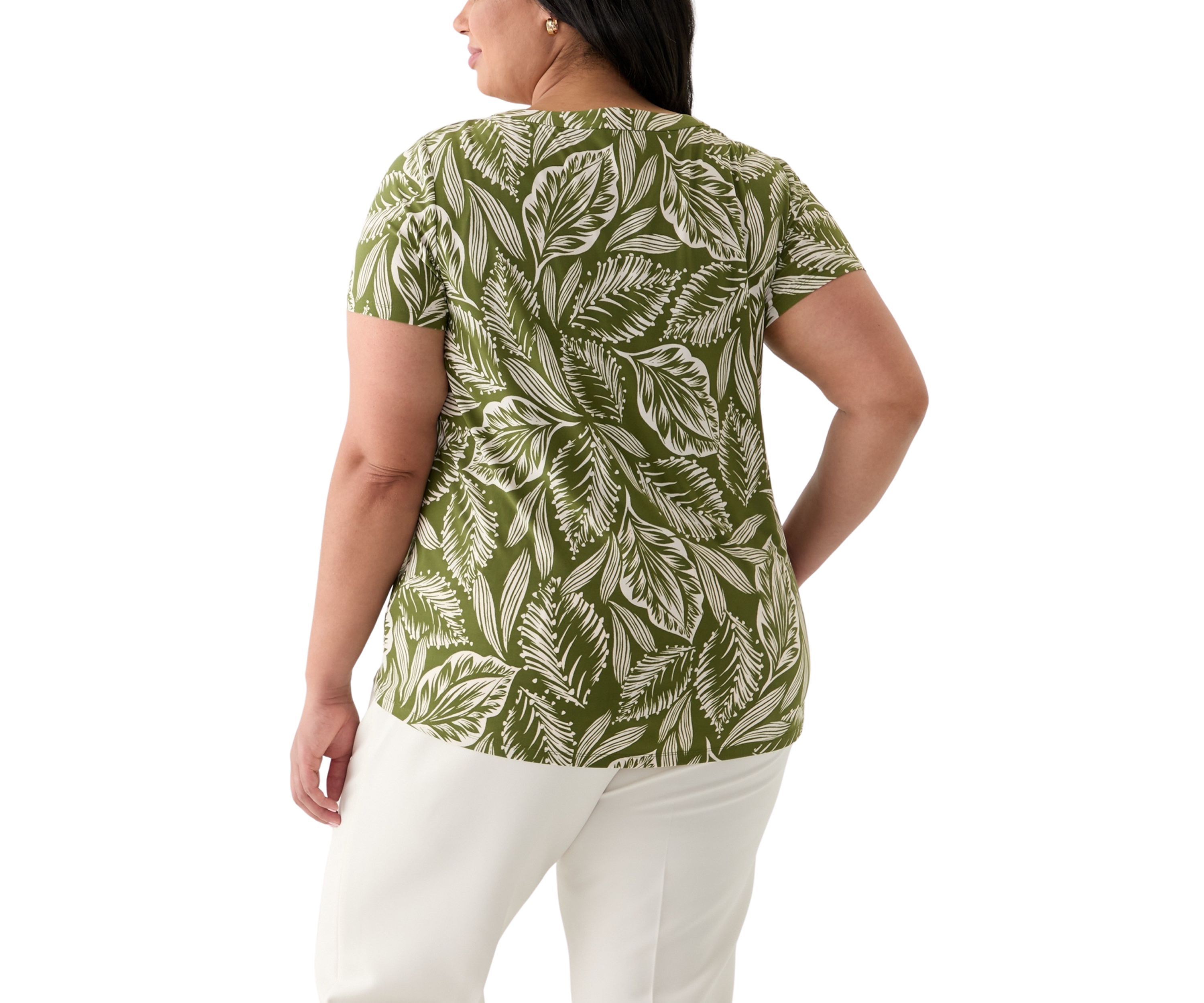 Plus Size Sharkbite Tunic