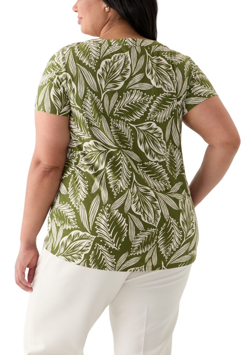 Plus Size Sharkbite Tunic