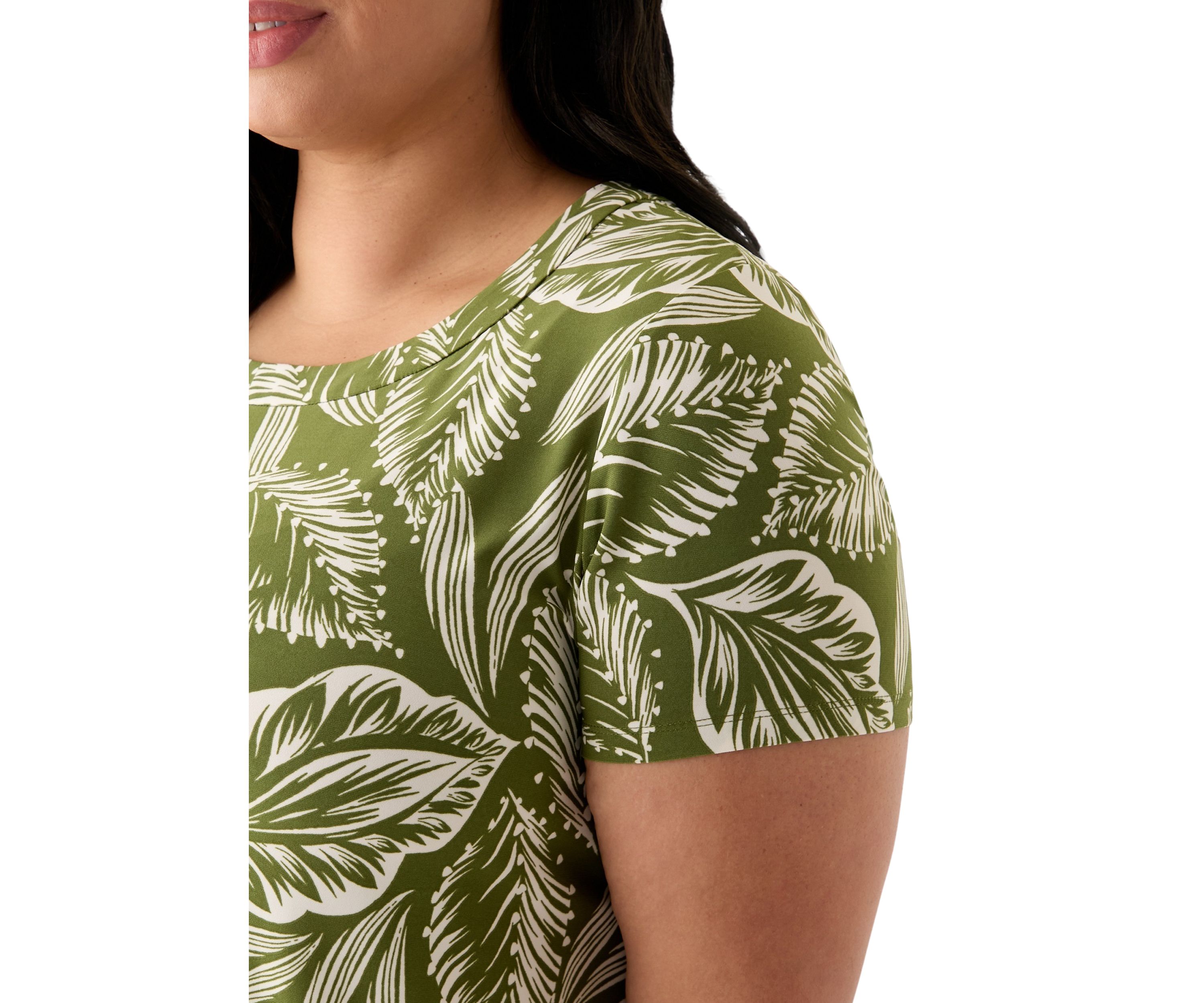 Plus Size Sharkbite Tunic