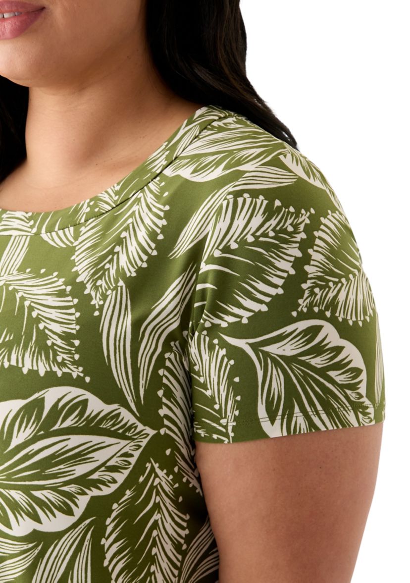Plus Size Sharkbite Tunic