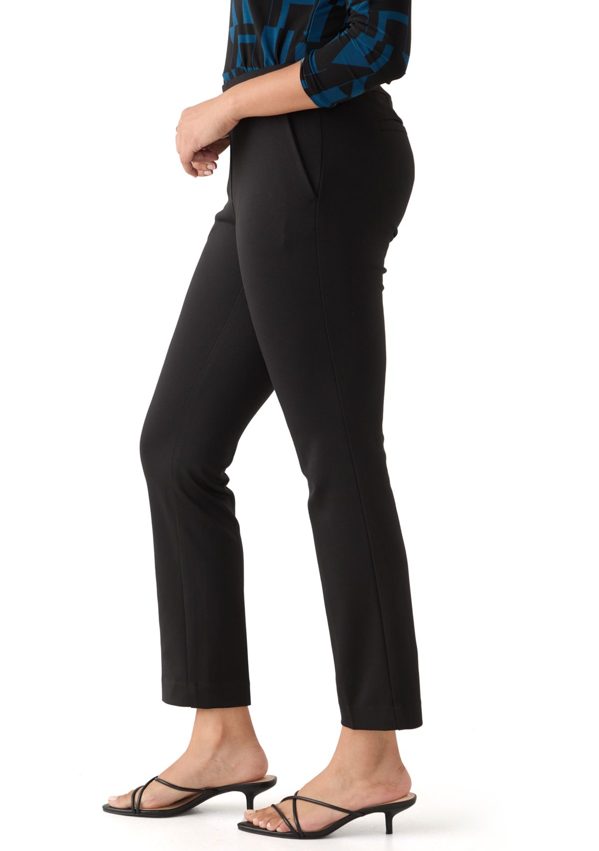 Womens Core Ponte Straight Leg Pants