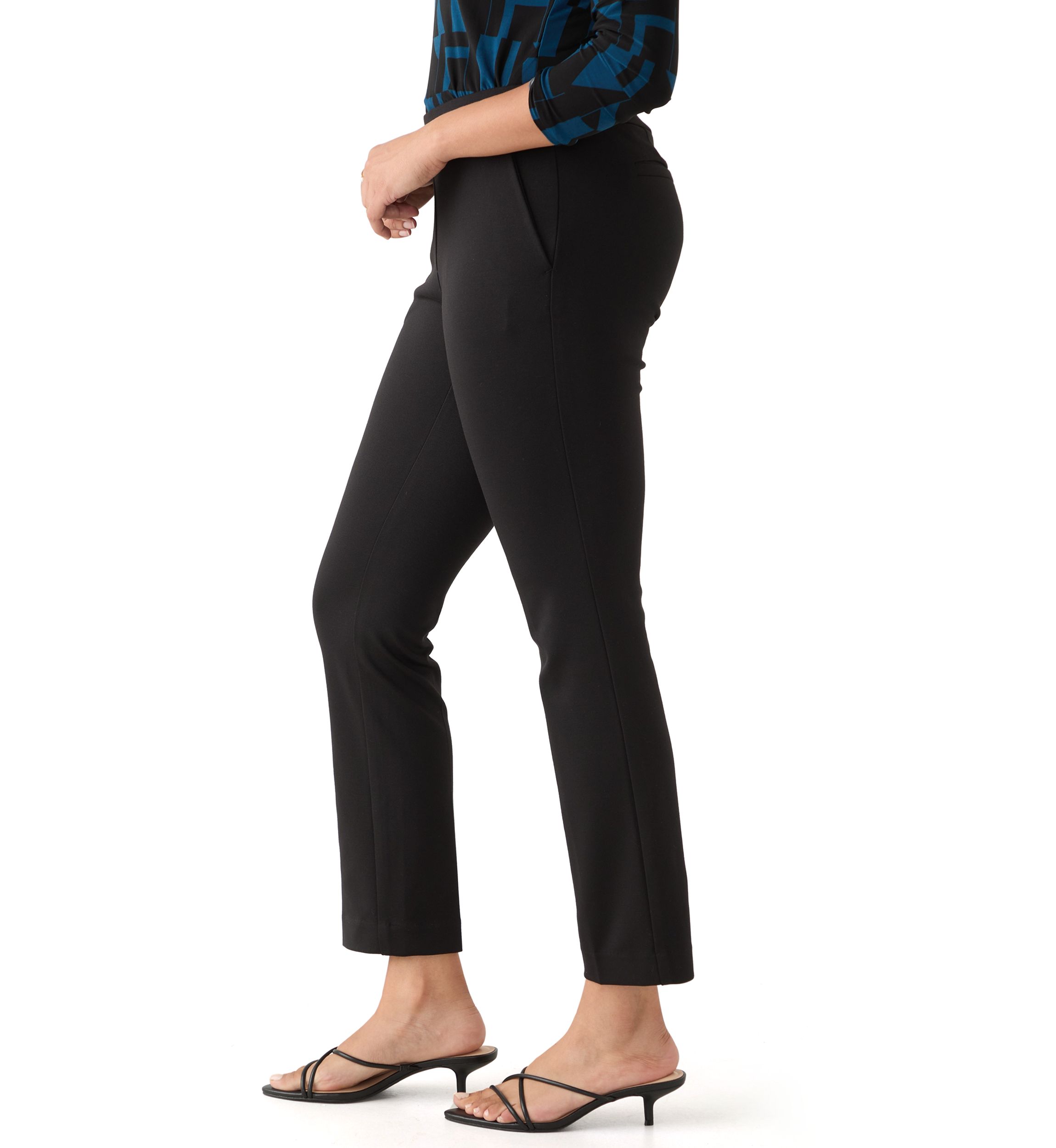 Womens Core Ponte Straight Leg Pants