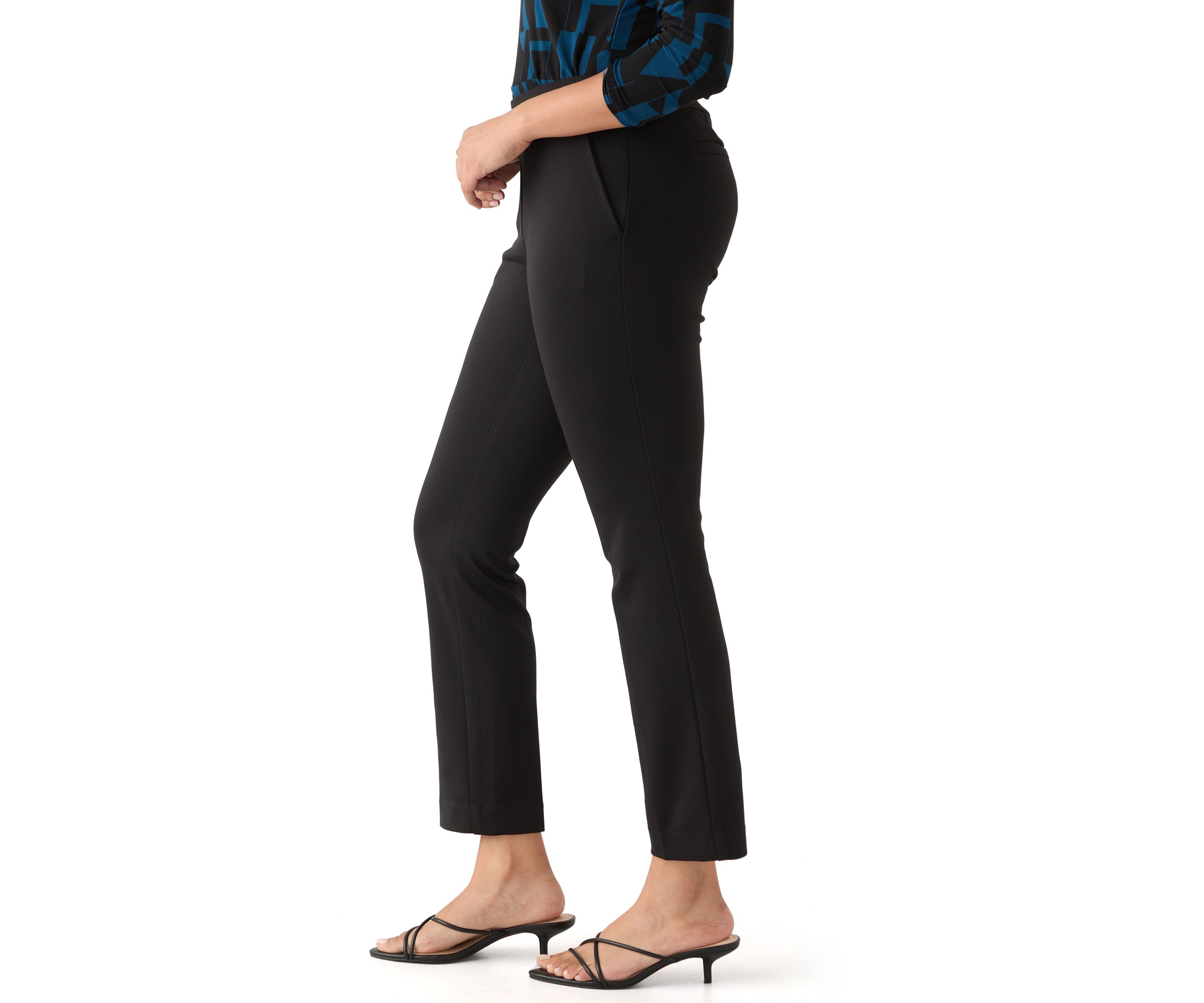 Womens Core Ponte Straight Leg Pants