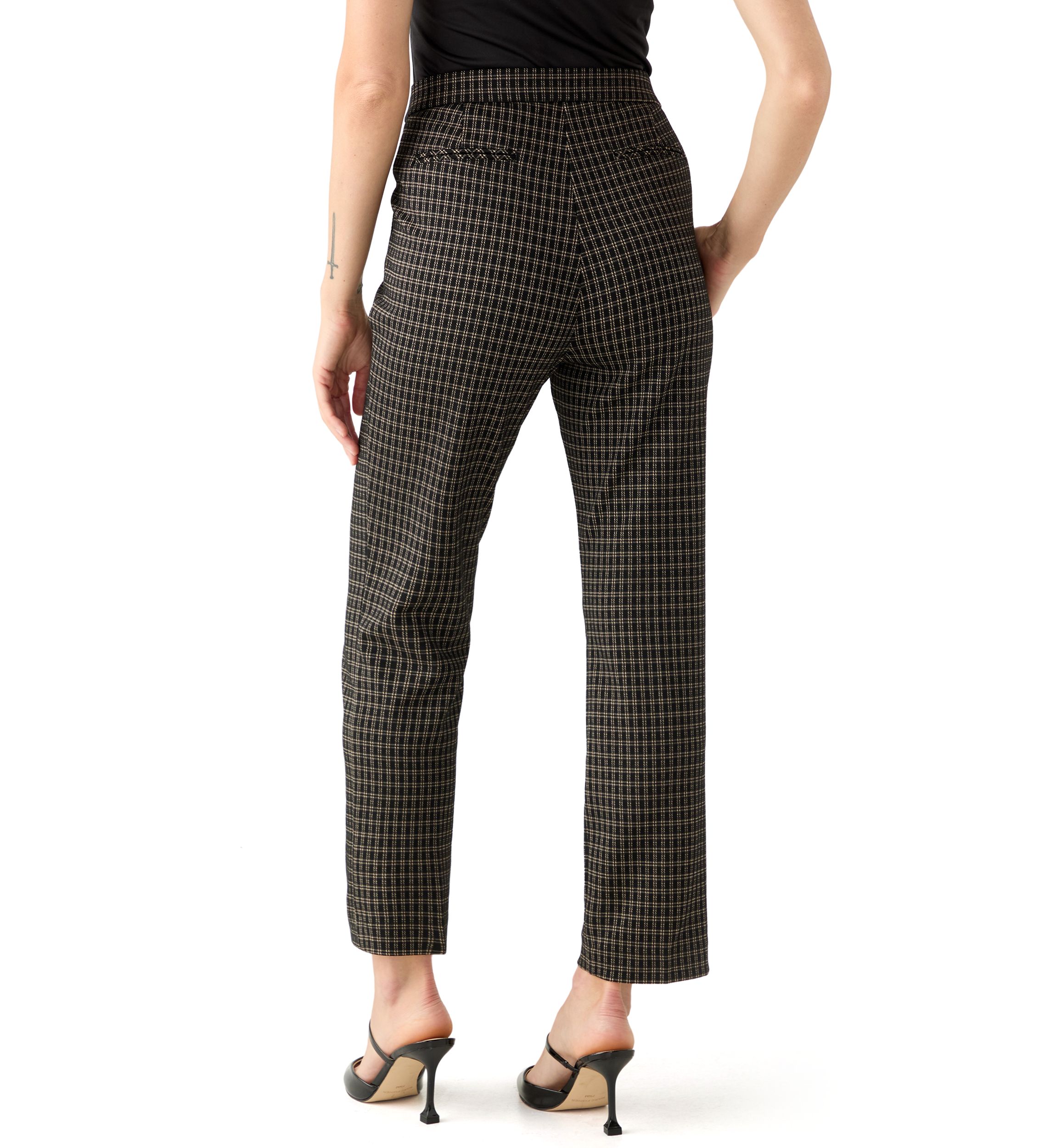 Petite Pull On Slash Pocket Slim Fit Pants