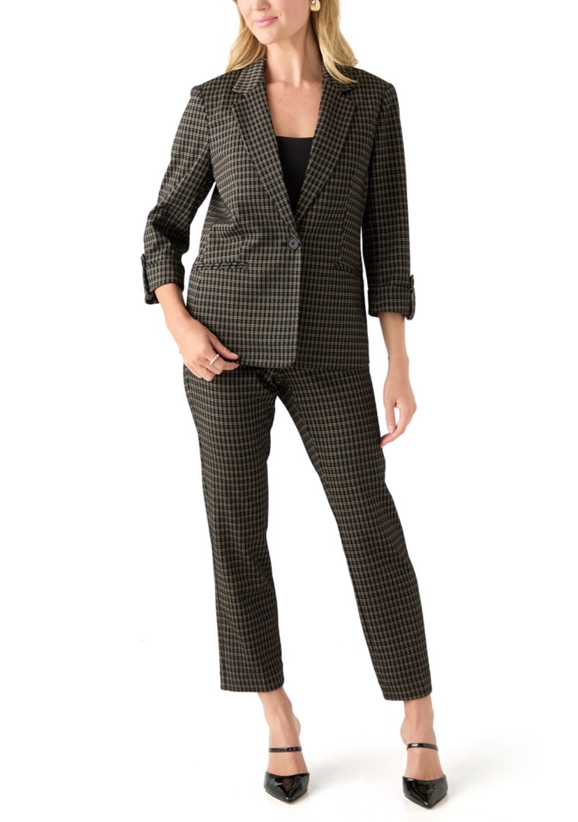 Petite Pull On Slash Pocket Slim Fit Pants