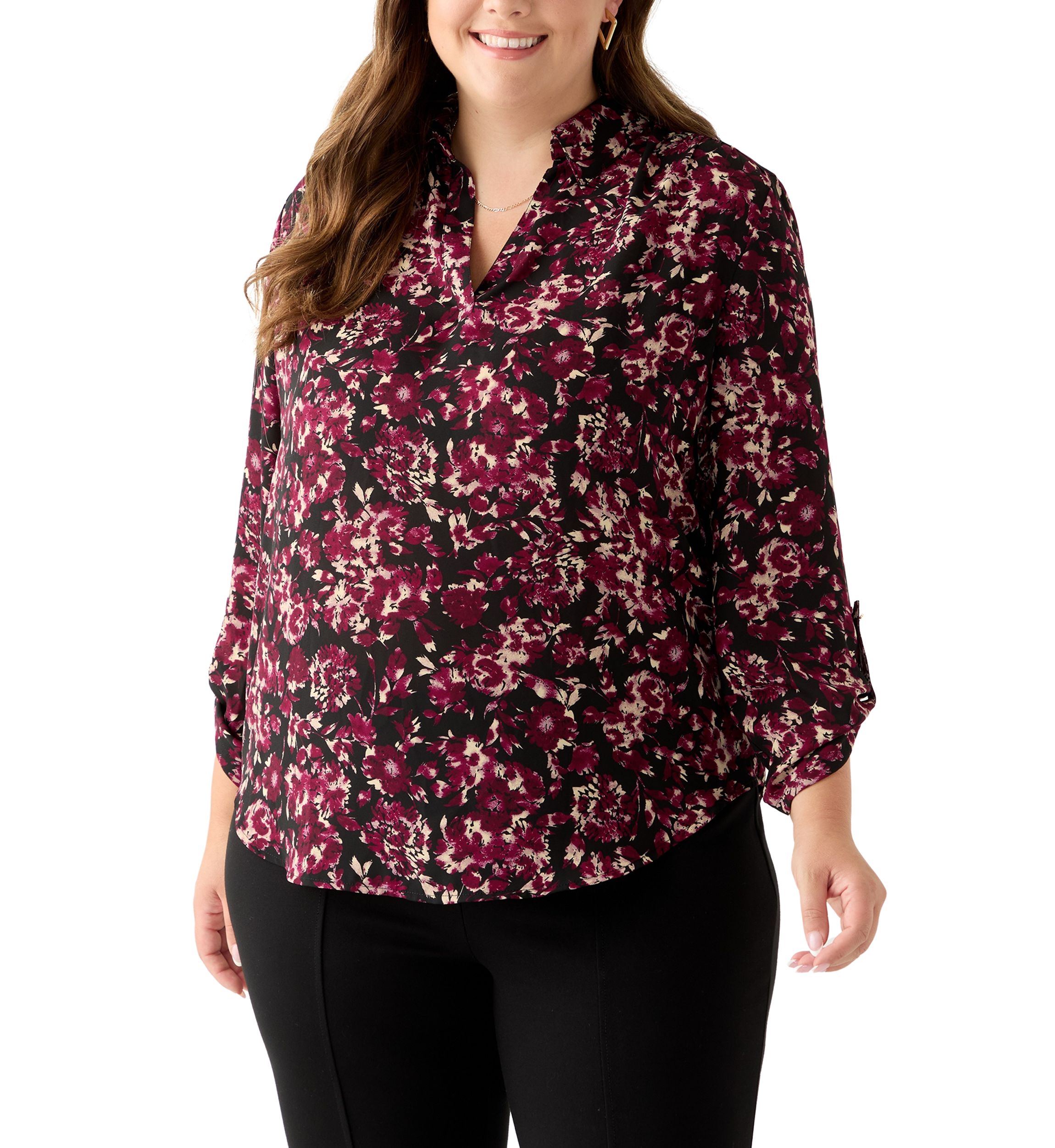 Plus Size Blouses | Belk, image size:1760x2500