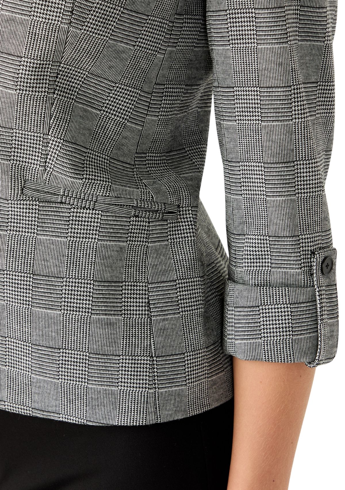 Womens Black White Dove Jacket