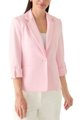 AK Anne Klein Women's Cool Crepe Blazer