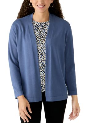 AK Anne Klein Women's Petite Chatham Cardigan