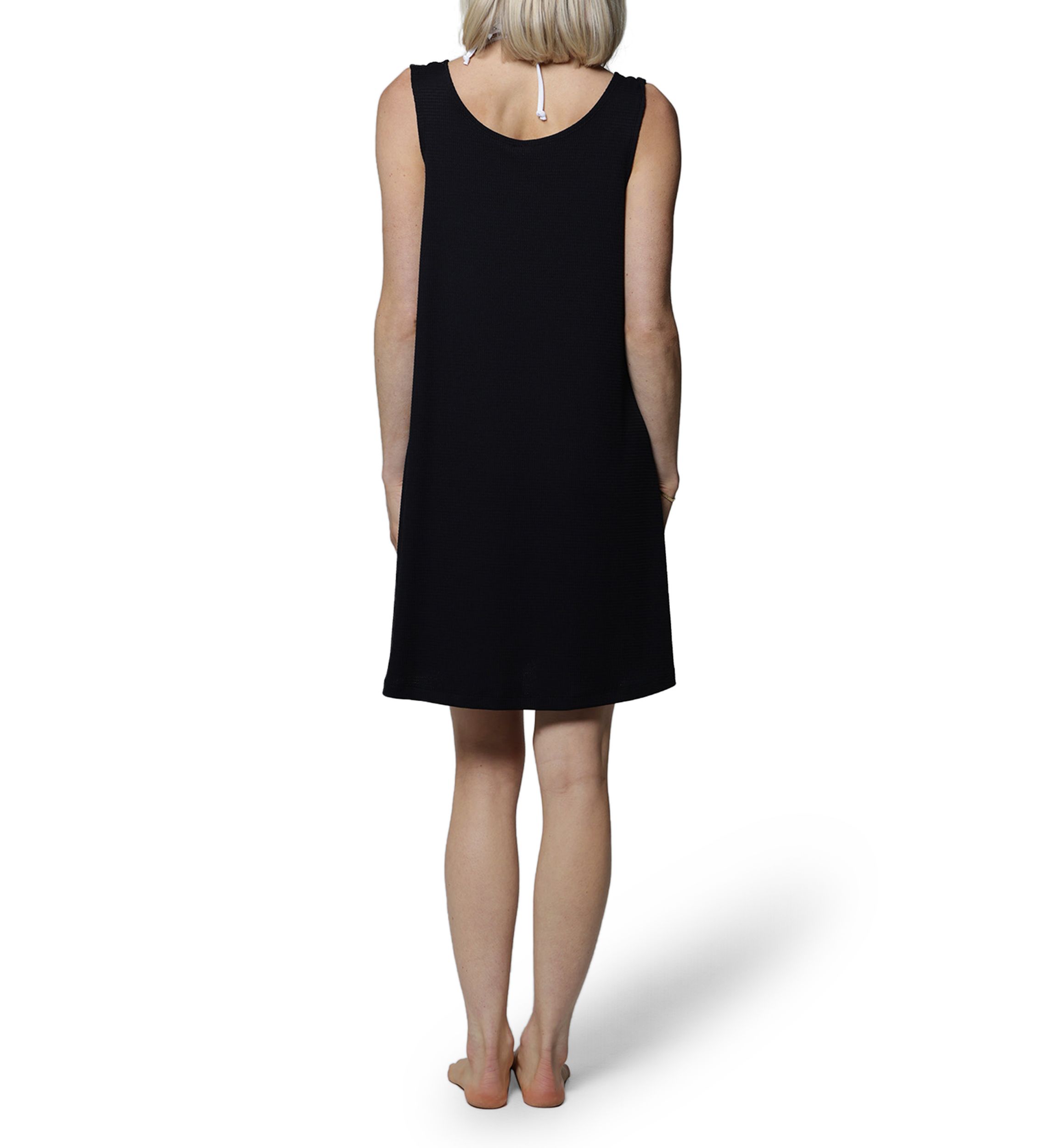 Solid Bondi Ring Tank Swim Coverup Dress