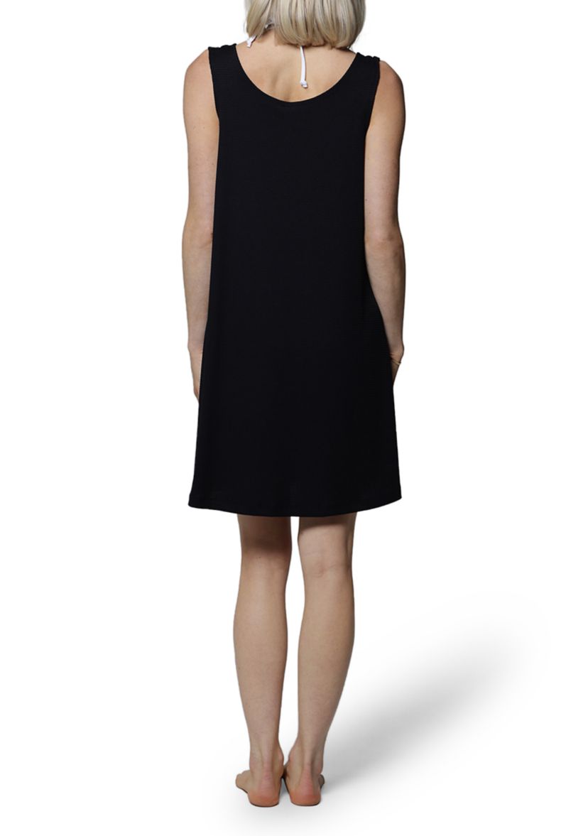 Solid Bondi Ring Tank Swim Coverup Dress