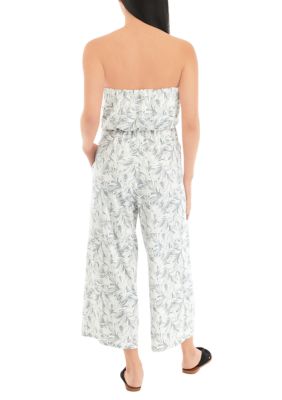 Women's Printed Bandeau Jumpsuit