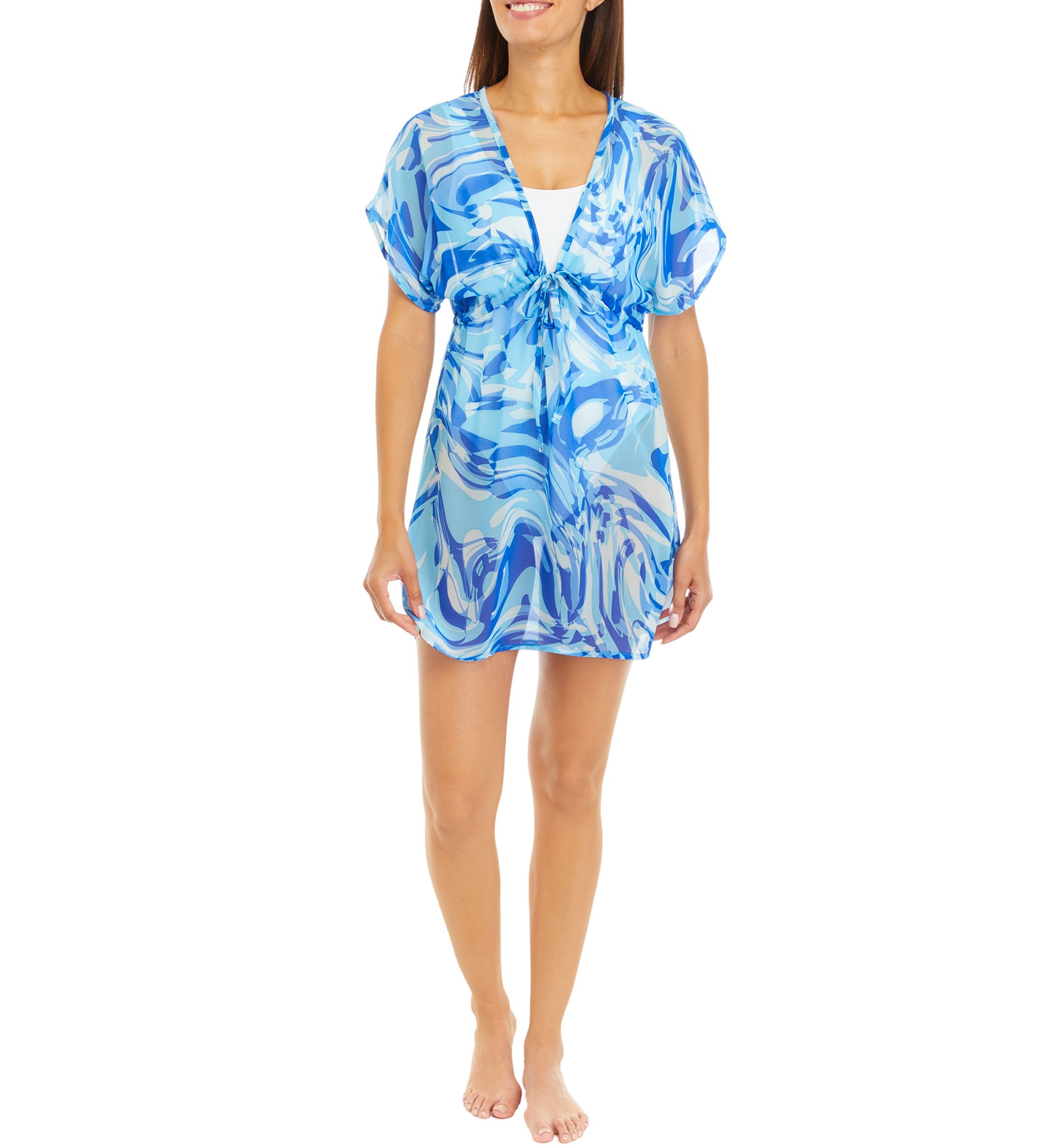 Ibiza Plunge Caftan Swim Cover Up