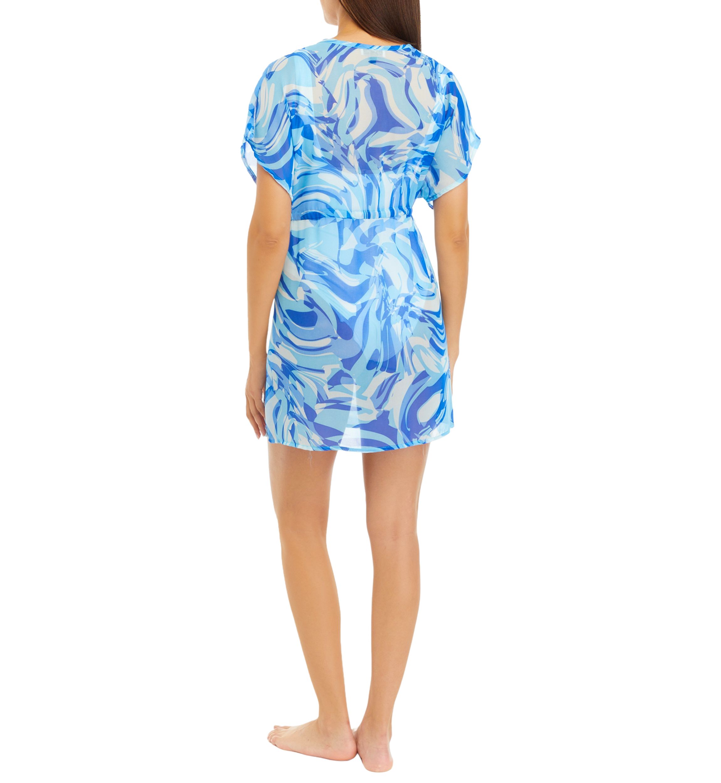 Ibiza Plunge Caftan Swim Cover Up