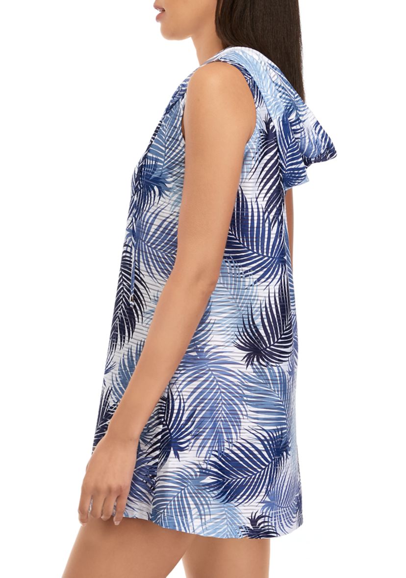 Sleeveless Zip Swim Cover Up