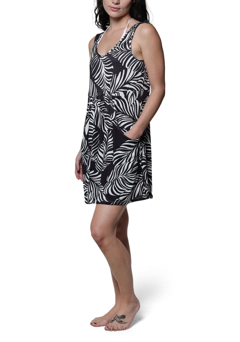 Solid Sumatra Deep Pocket Swim Coverup 