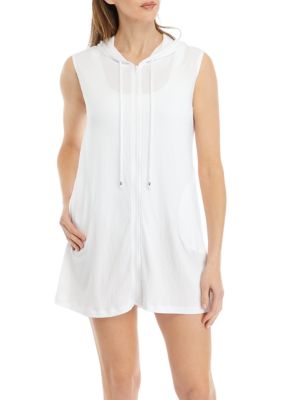 Hooded Swim Cover-Up Dress