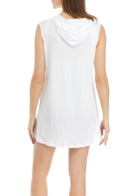 Hooded Swim Cover-Up Dress