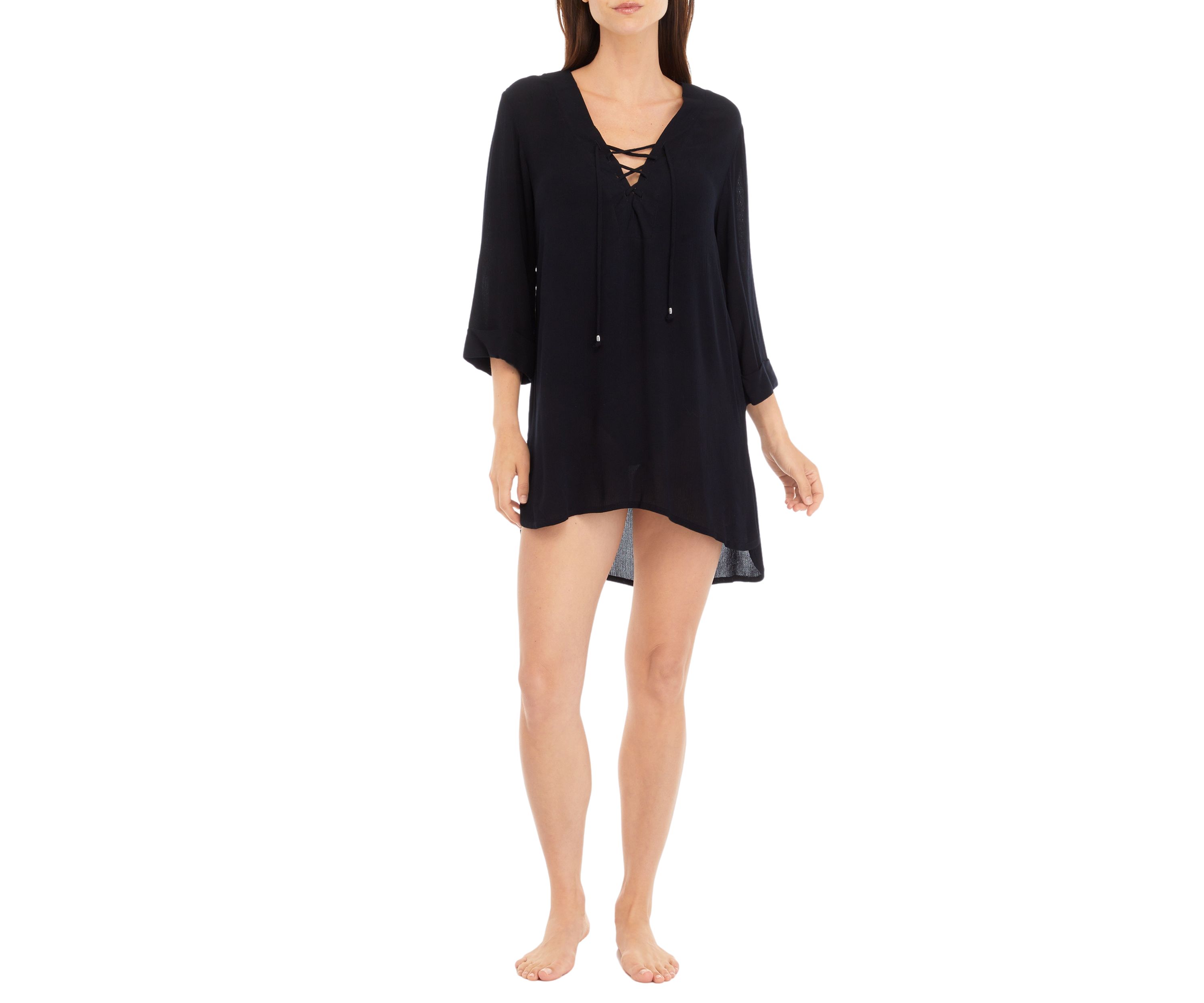 Bahia Lace-Up Shirt