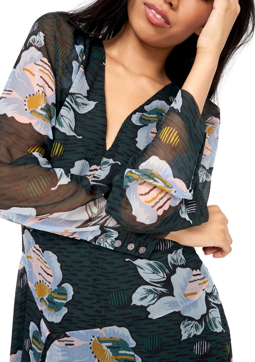 Womens Odilia Printed Mini Dress