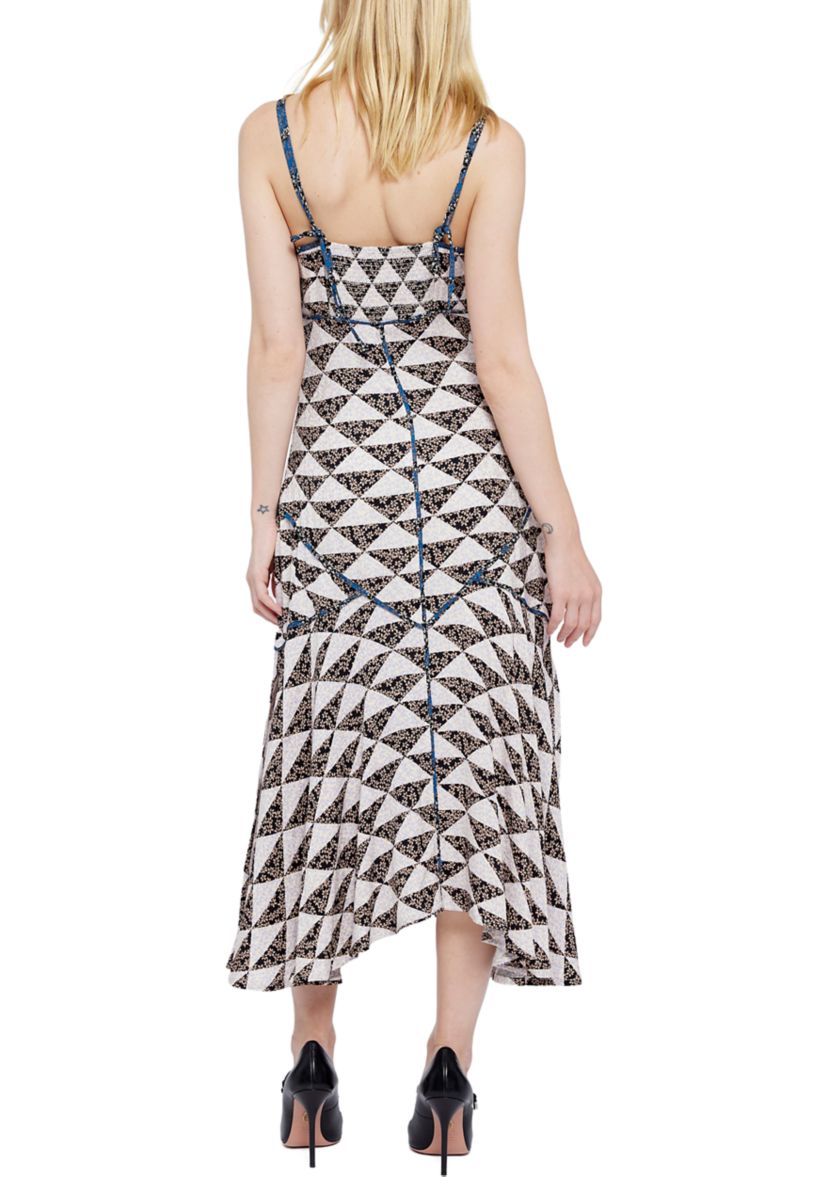 Womens Printed Maxi Dress