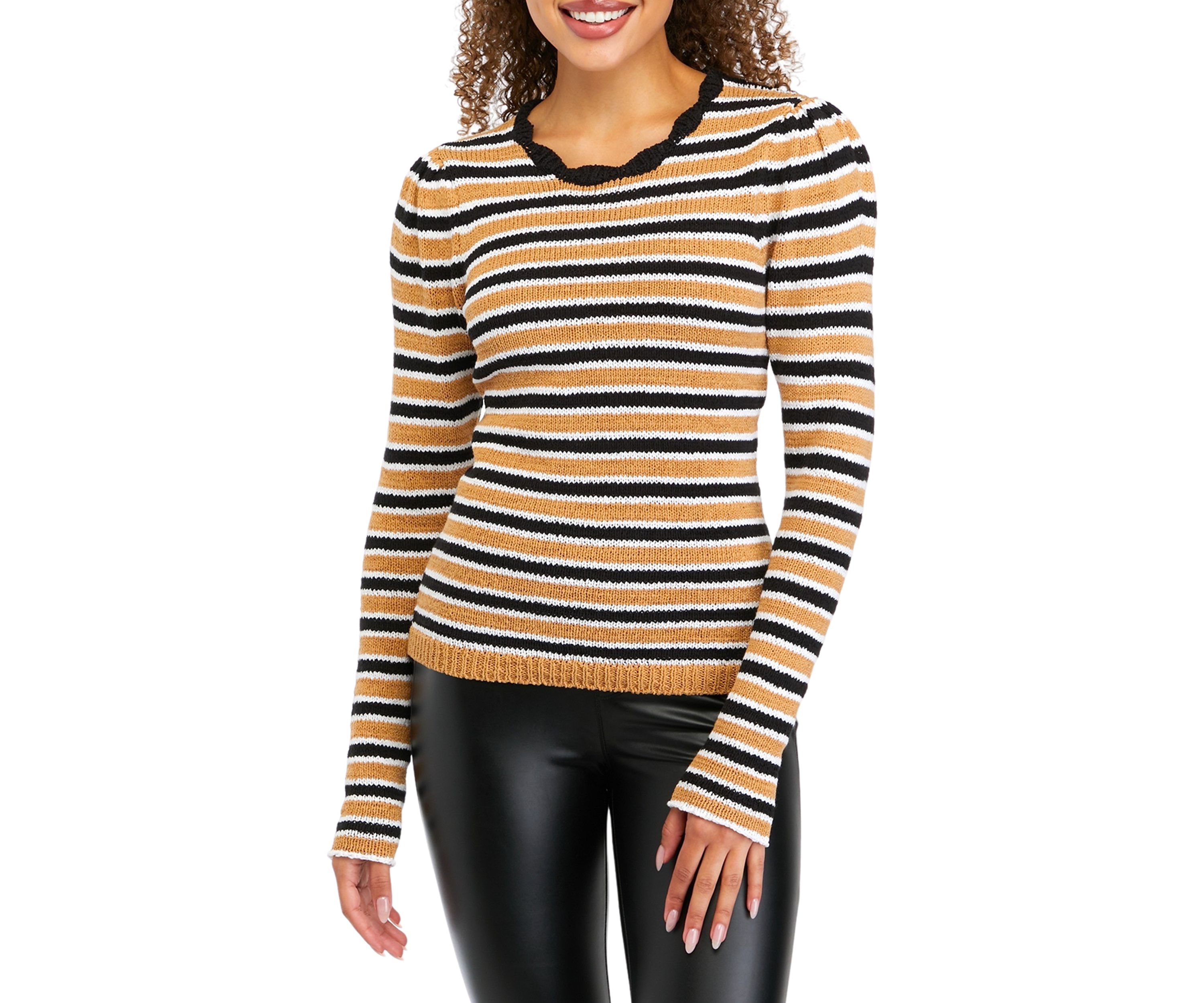 Womens Alexis Sweater Knit Top