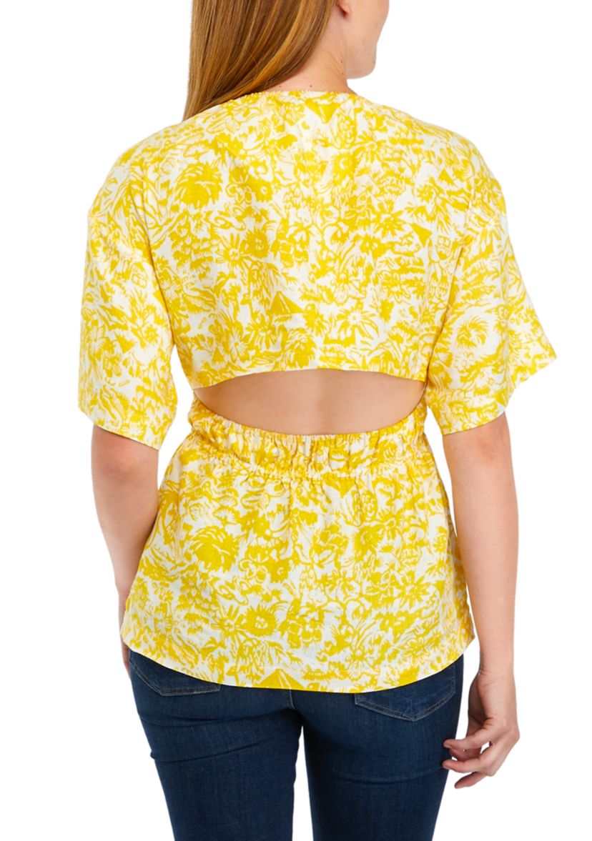 Womens Renae Short Sleeve Blouse