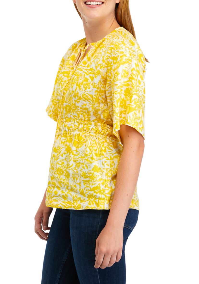 Womens Renae Short Sleeve Blouse