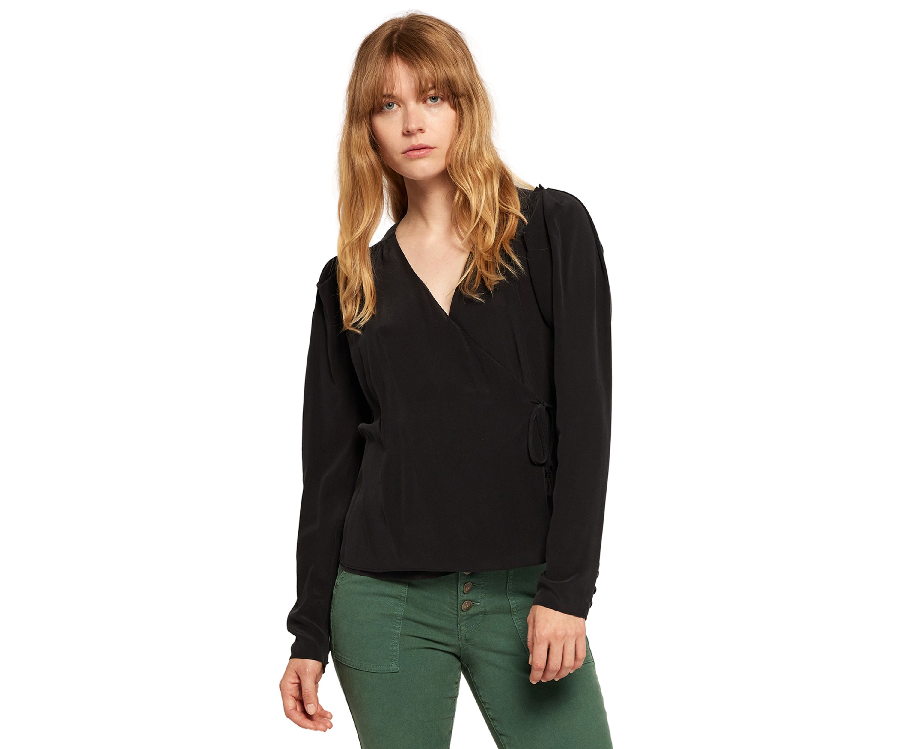 Womens Leigh Wrap Shirt