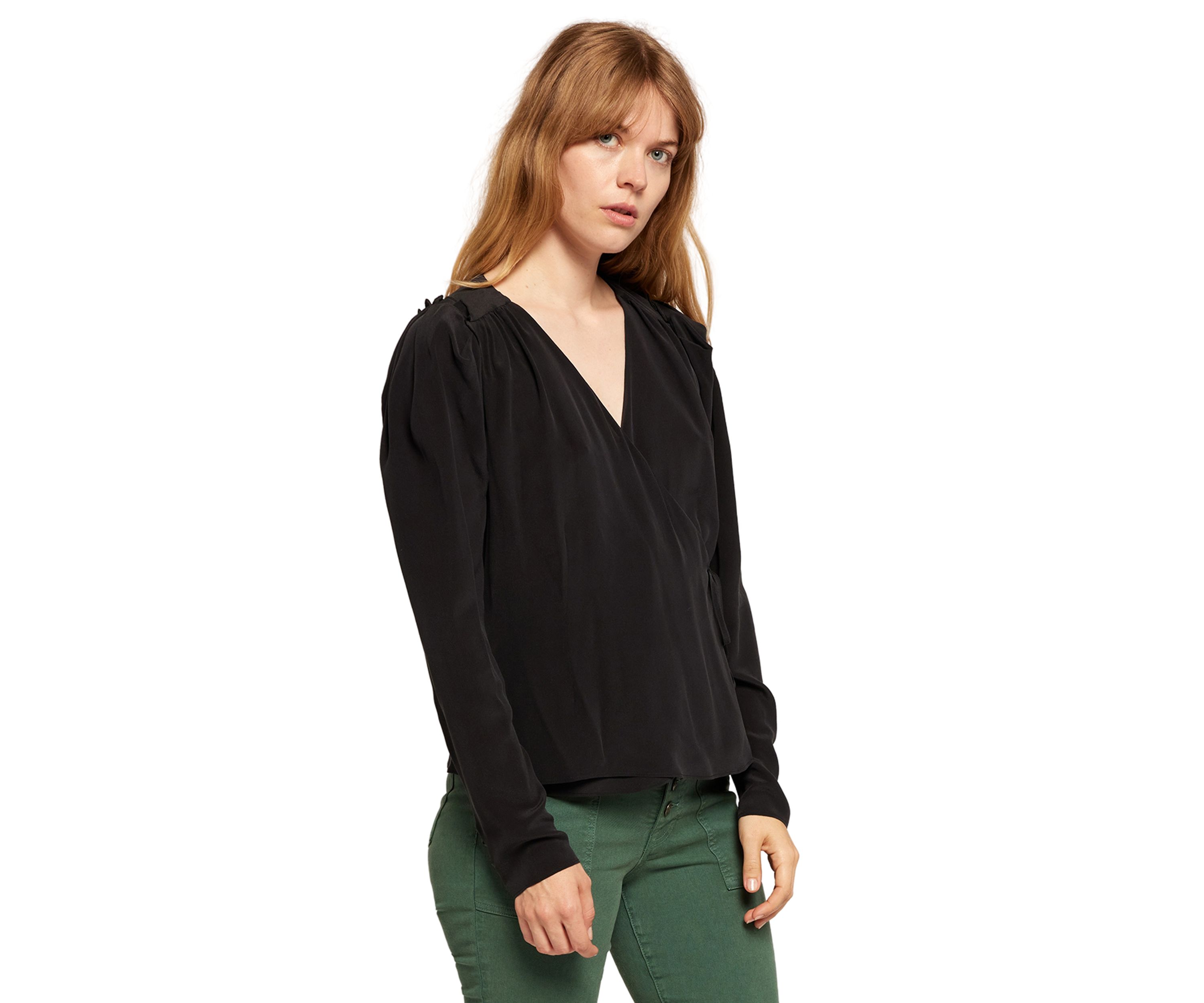 Womens Leigh Wrap Shirt