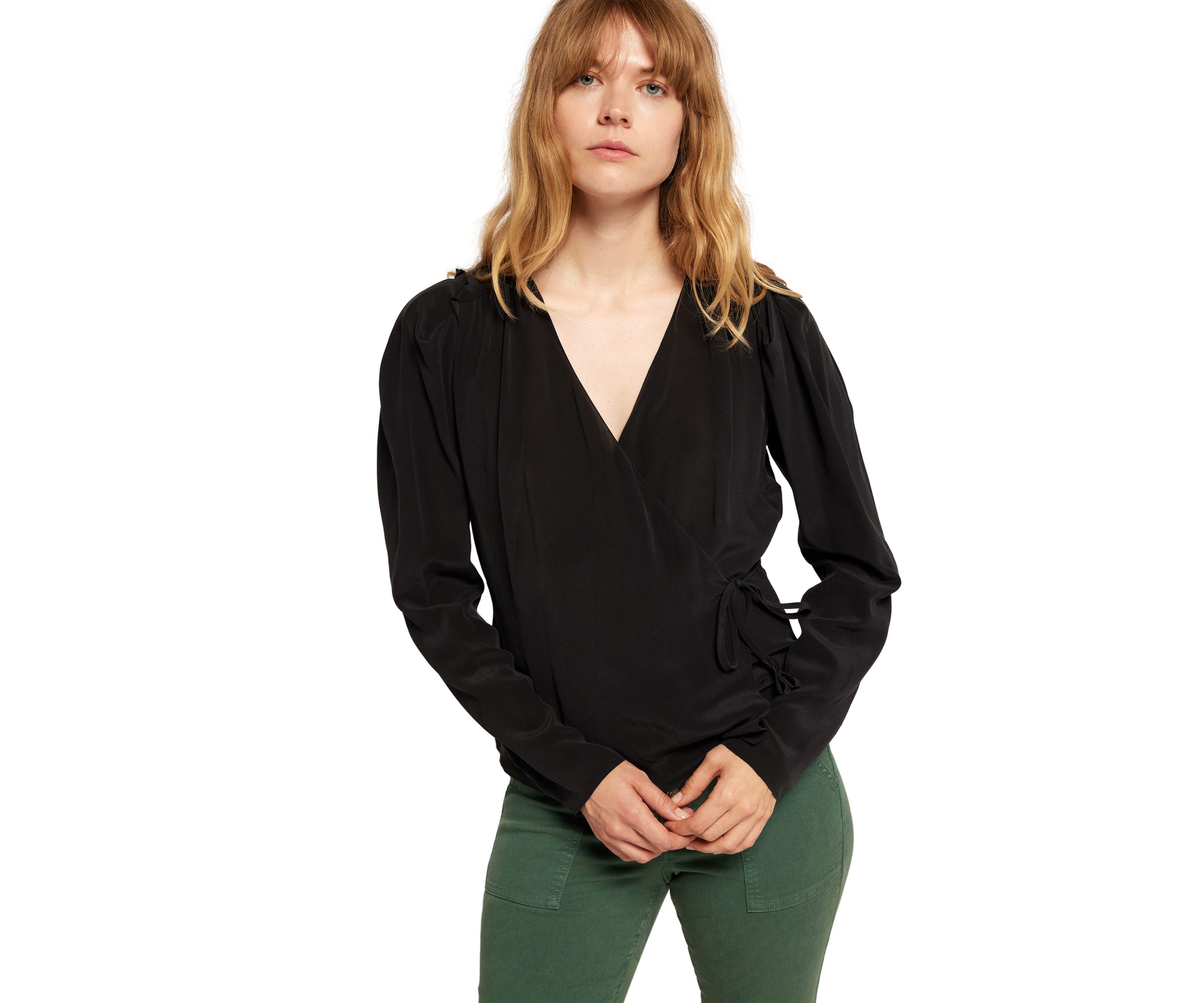 Womens Leigh Wrap Shirt