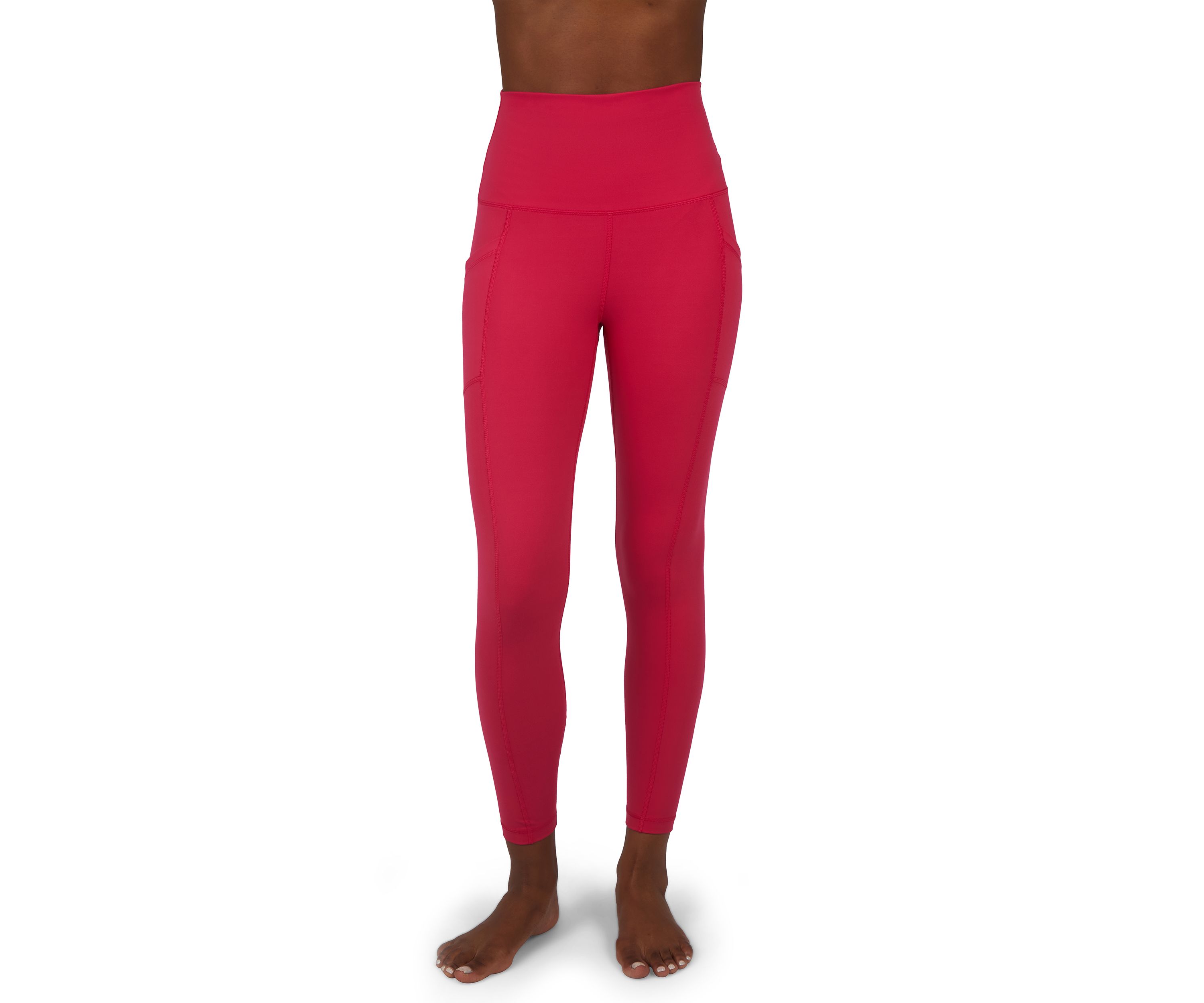 Womens Super High Rise Lux Tribeca Ankle Leggings with Side Pocket