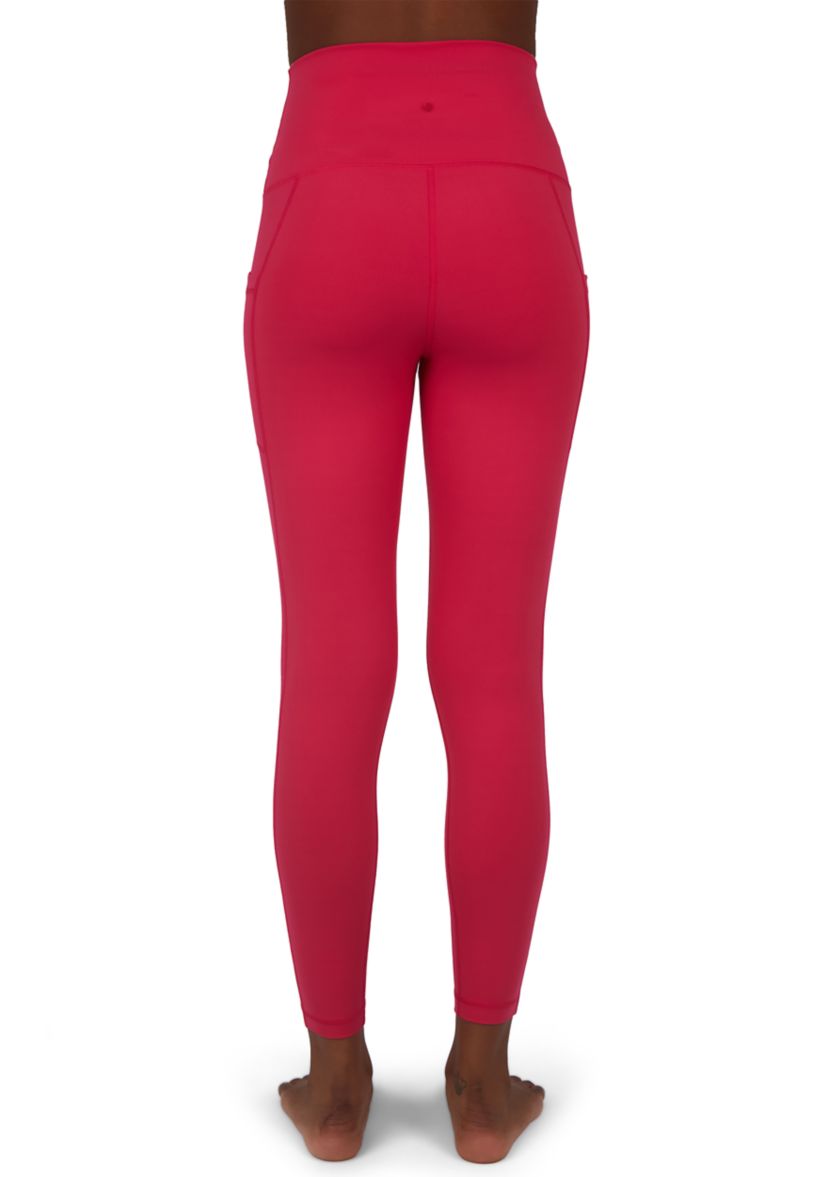 Womens Super High Rise Lux Tribeca Ankle Leggings with Side Pocket