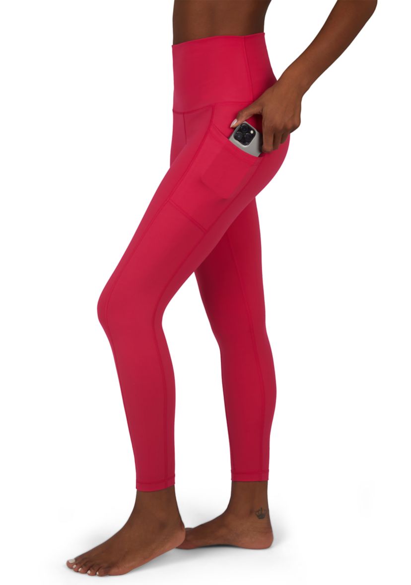 Womens Super High Rise Lux Tribeca Ankle Leggings with Side Pocket