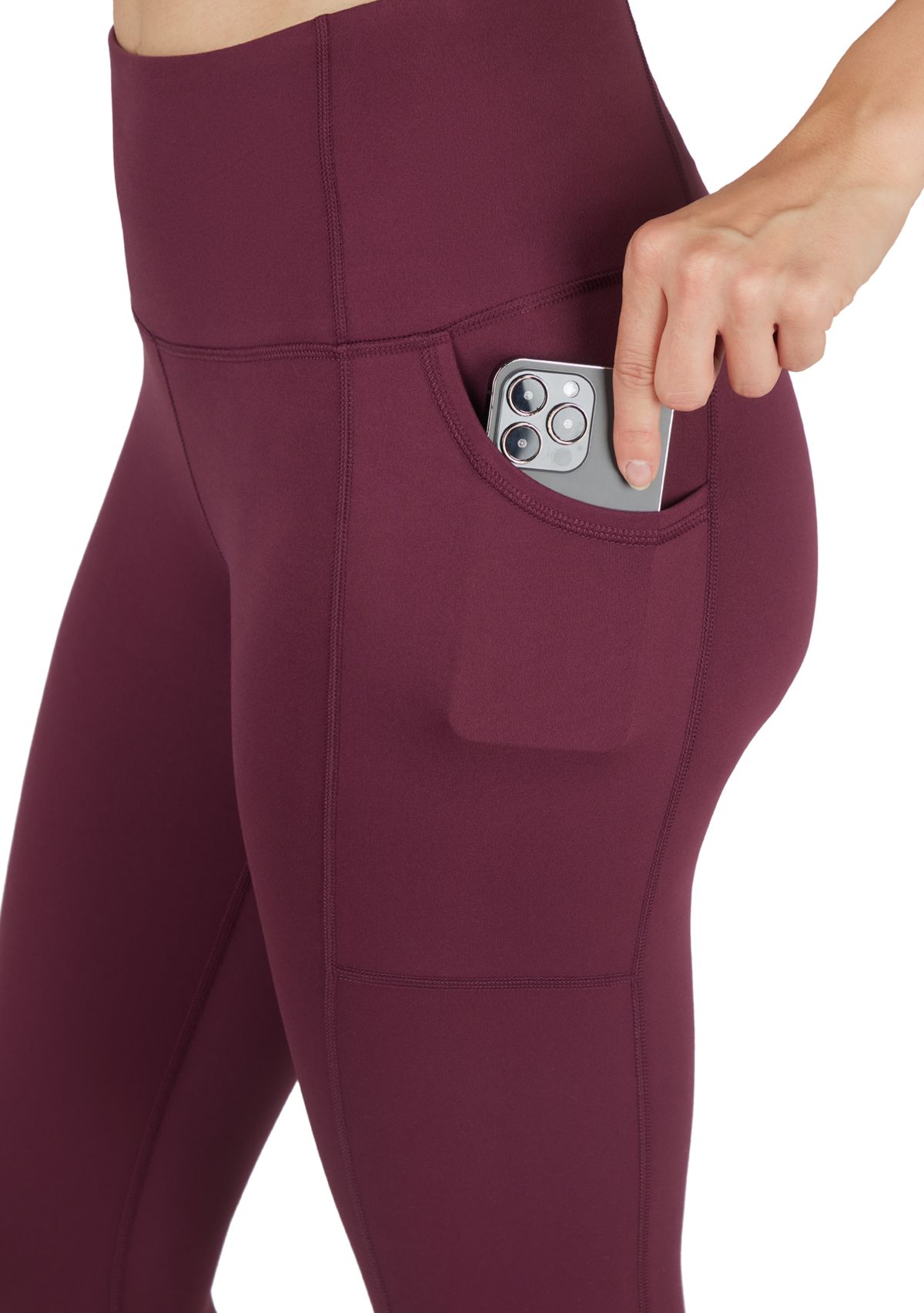 Warm Up Ankle Leggings with Pockets 